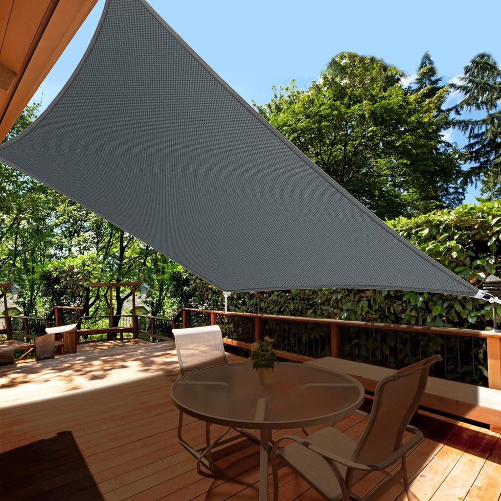 48x Rectangular Garden Sunshade Sail 5x7m