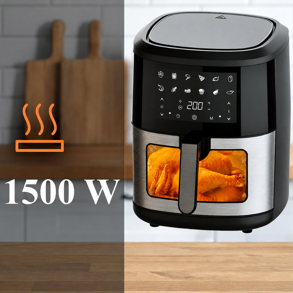 30x Air Fryer 6L 1500W with 12 Programs