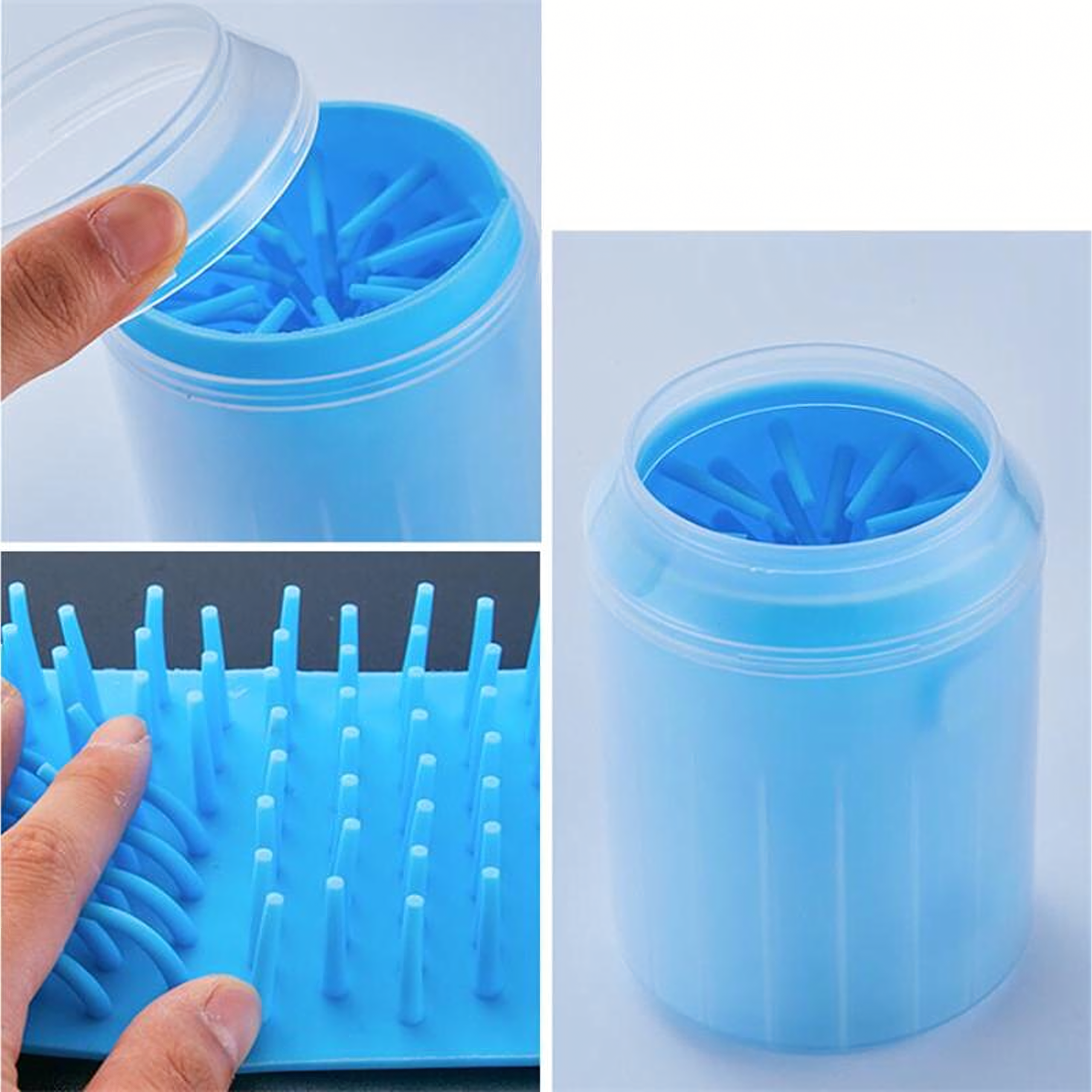 Silikoonist koera ja kassi käppade puhastustops käppade pesemiseks