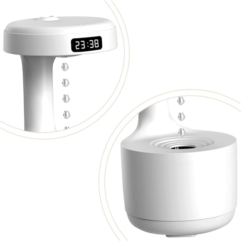 Õhuniisuti Õhupuhasti Antigravitatsiooniline Difusor Öölamp 800ML