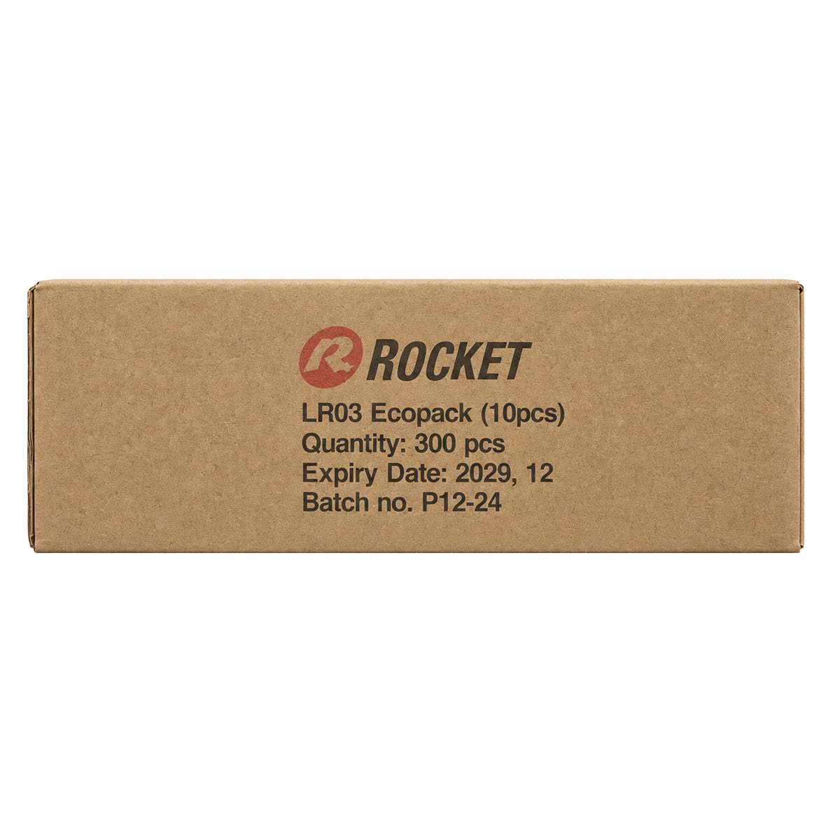 300 tk AAA leelispatareisid LR03 1,5 V LRO310ECOPACK