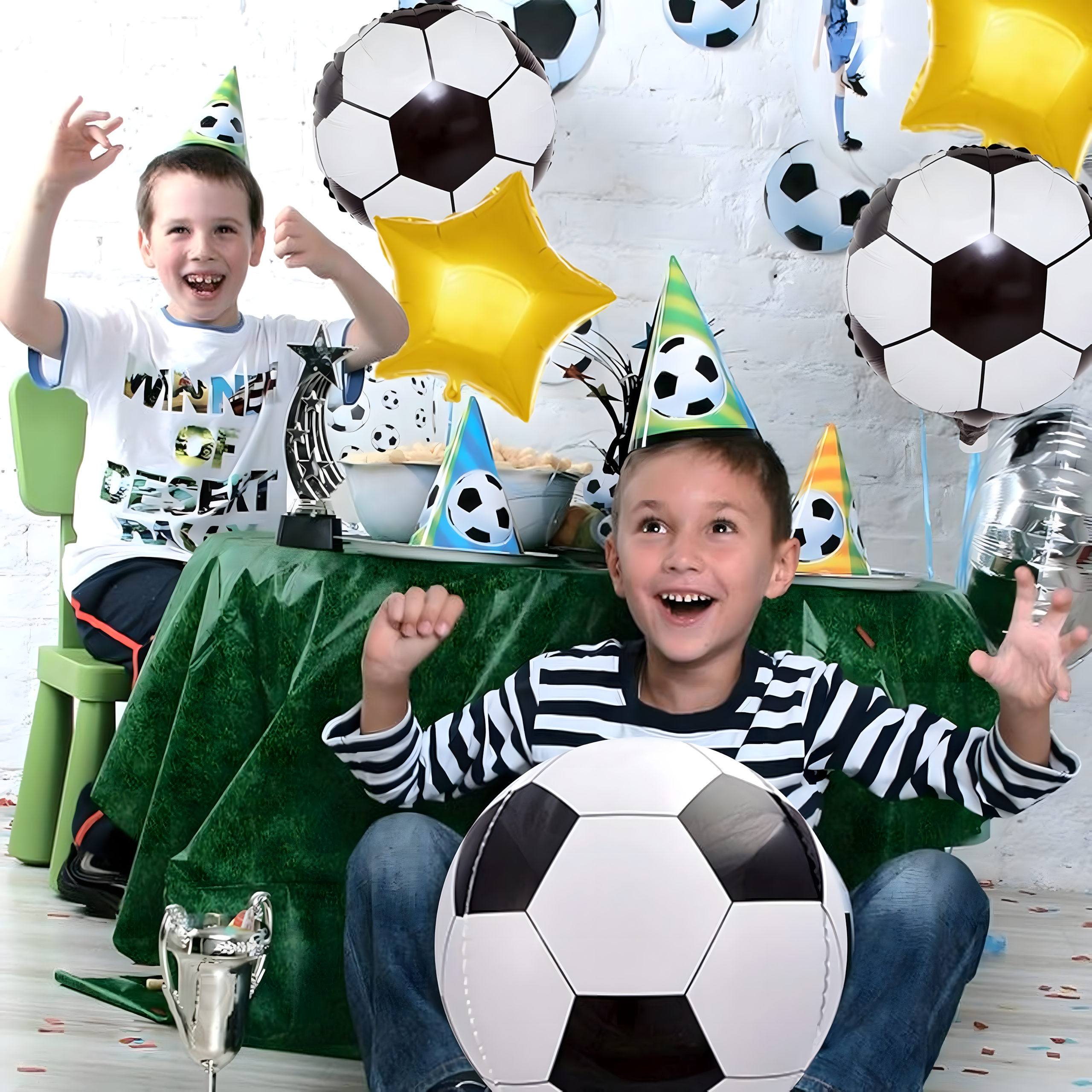 Jalgpalli õhupallide komplekt sünnipäevapeoks, pall 5 tk