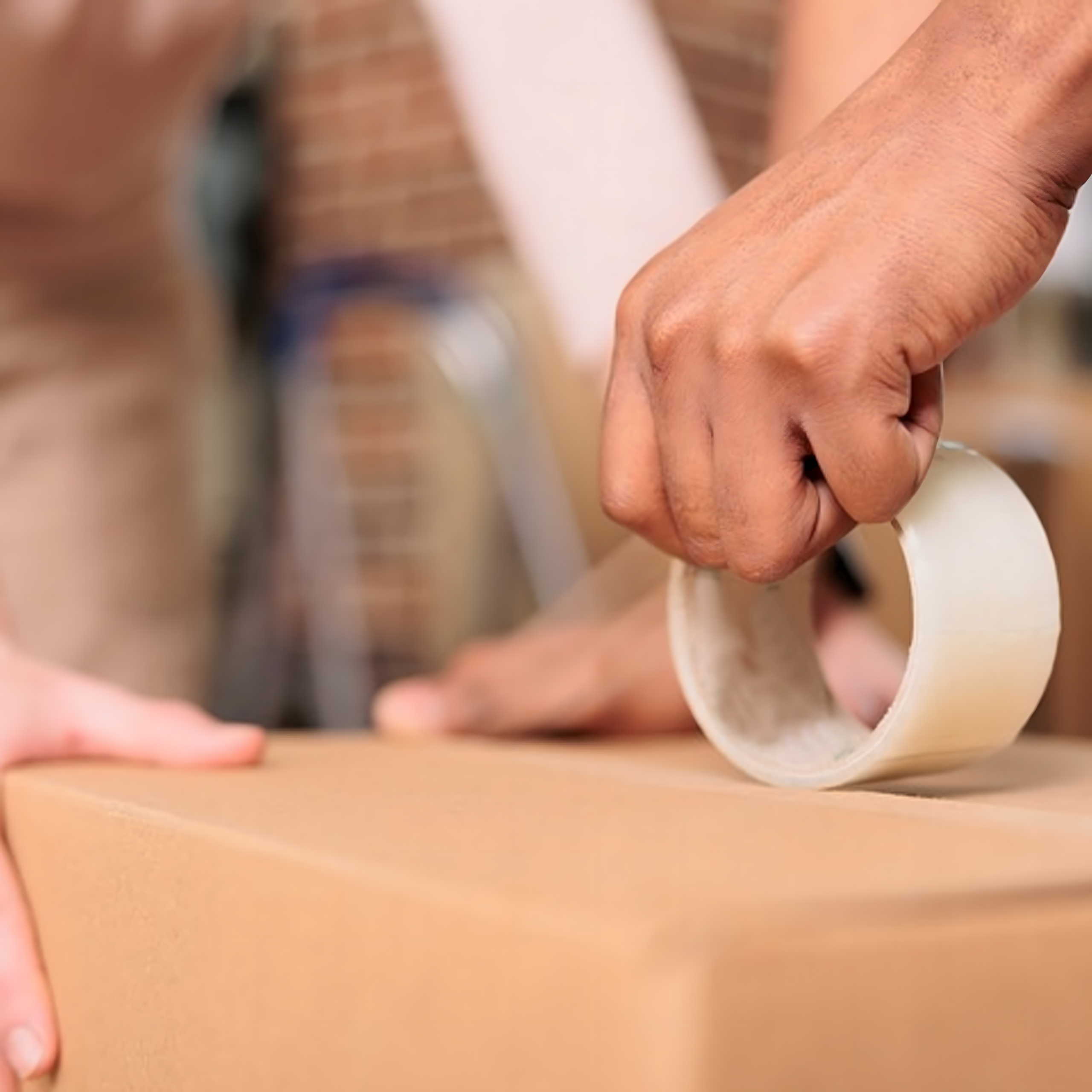 Läbipaistev liimiga pakketeip 48mm x 100m