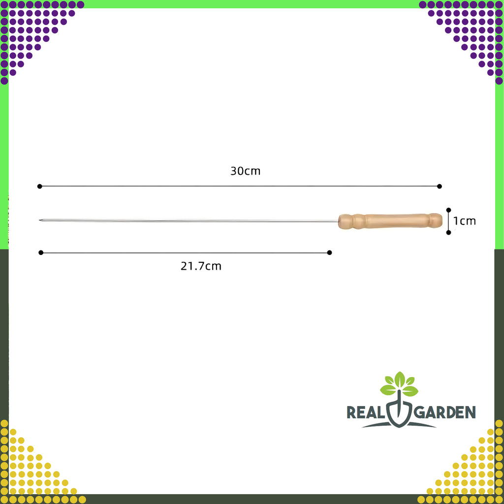 Metallist grillvardad 10 tk 30 cm (F11)