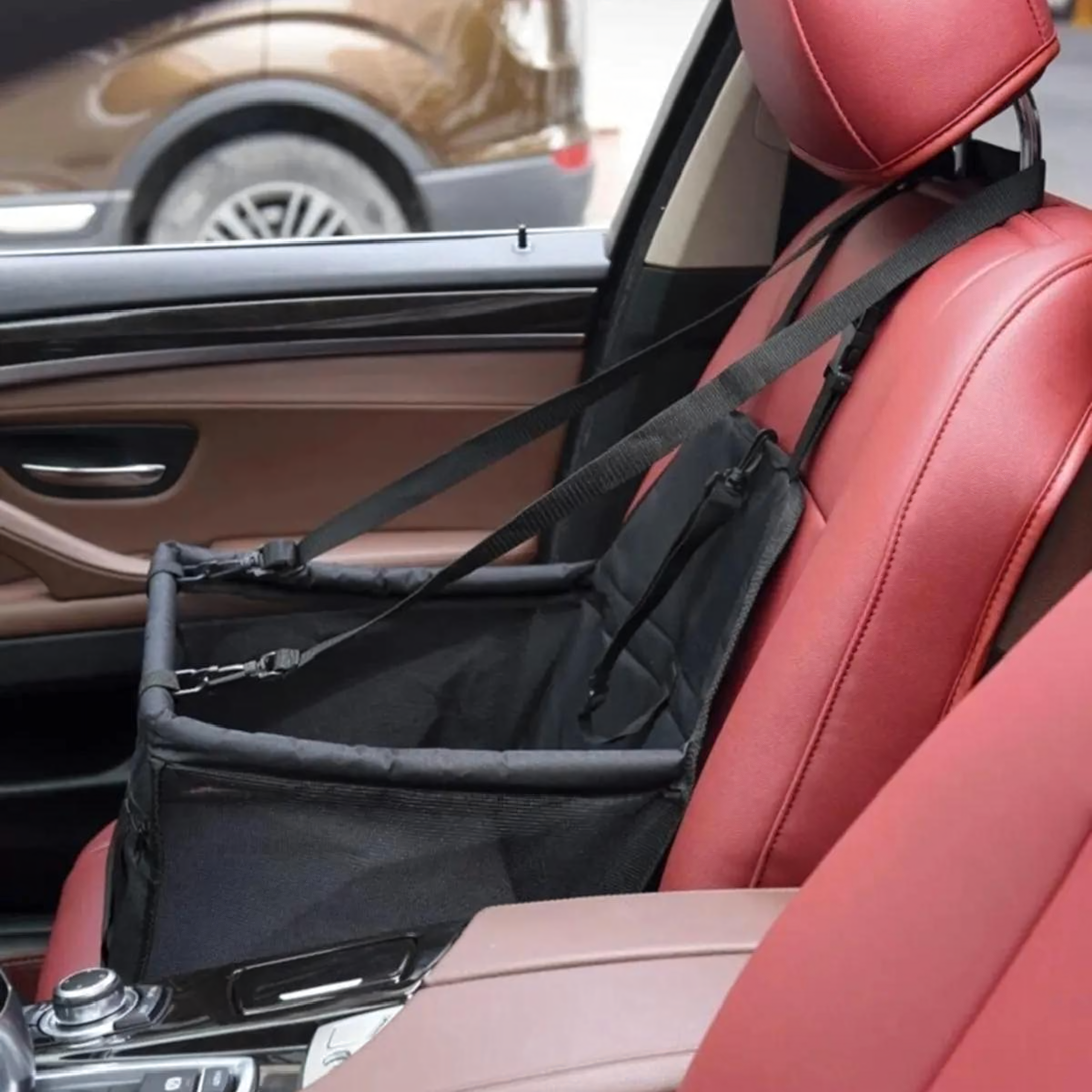 Koera ja kassi kandekott autoistmele, autoistme matt