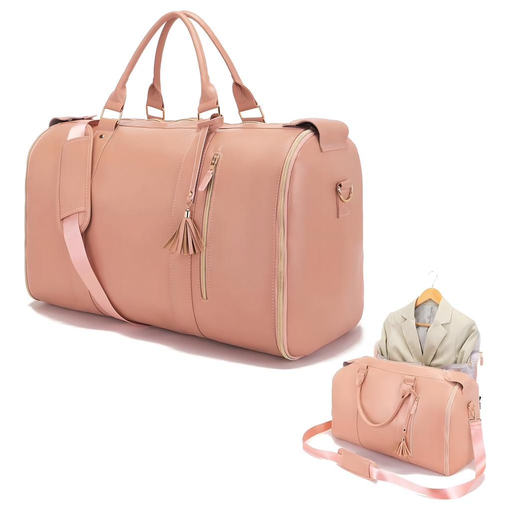 Foldable Elegant Business Travel Bag for Suit Dress 2in1 55L