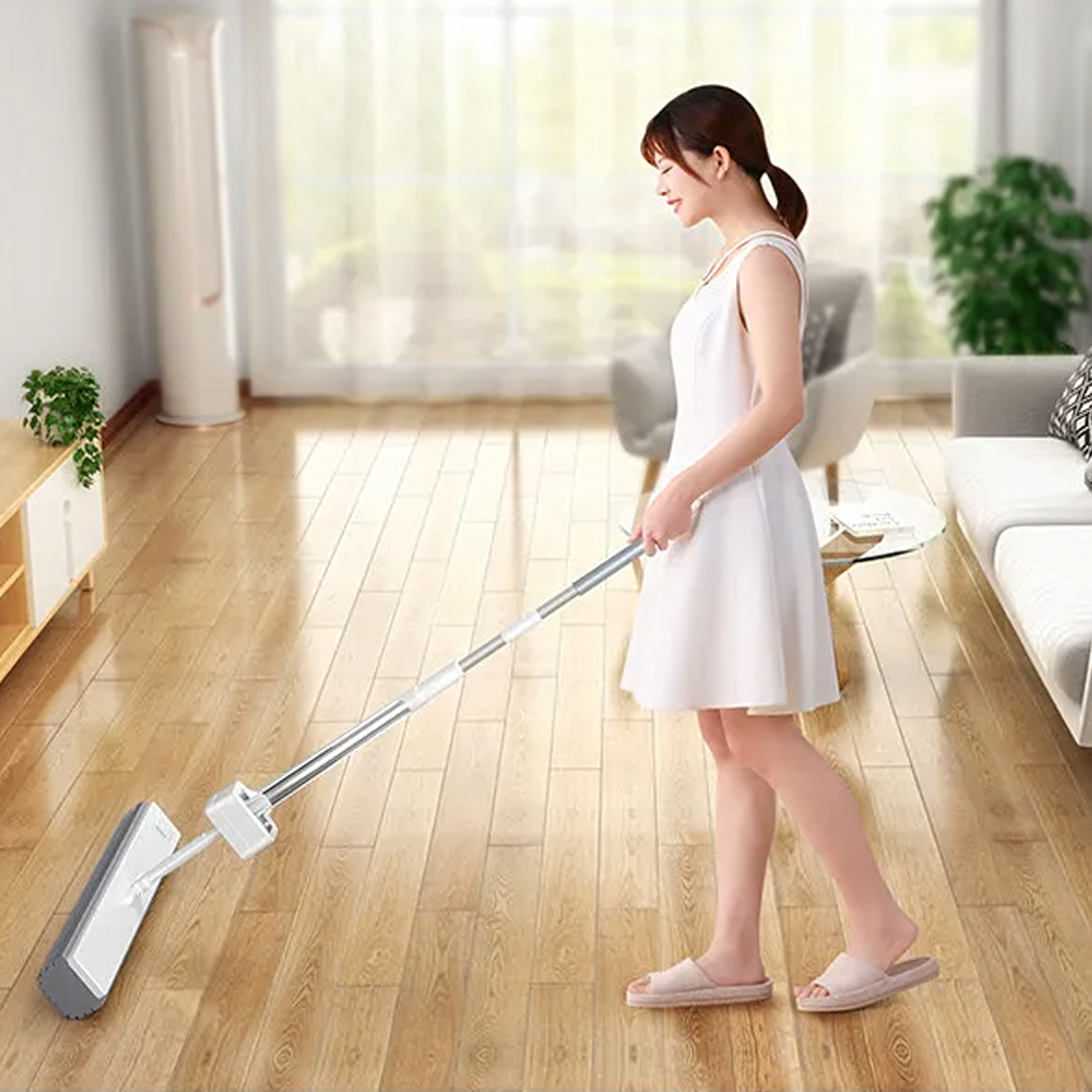 Sponge Mop for Washing Floors Squeezed Rotary for Water Sponge