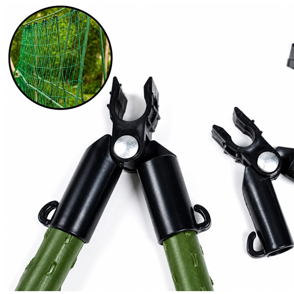 11mm aiaposti ühendusklamber kolmnurkne hing 4 tk