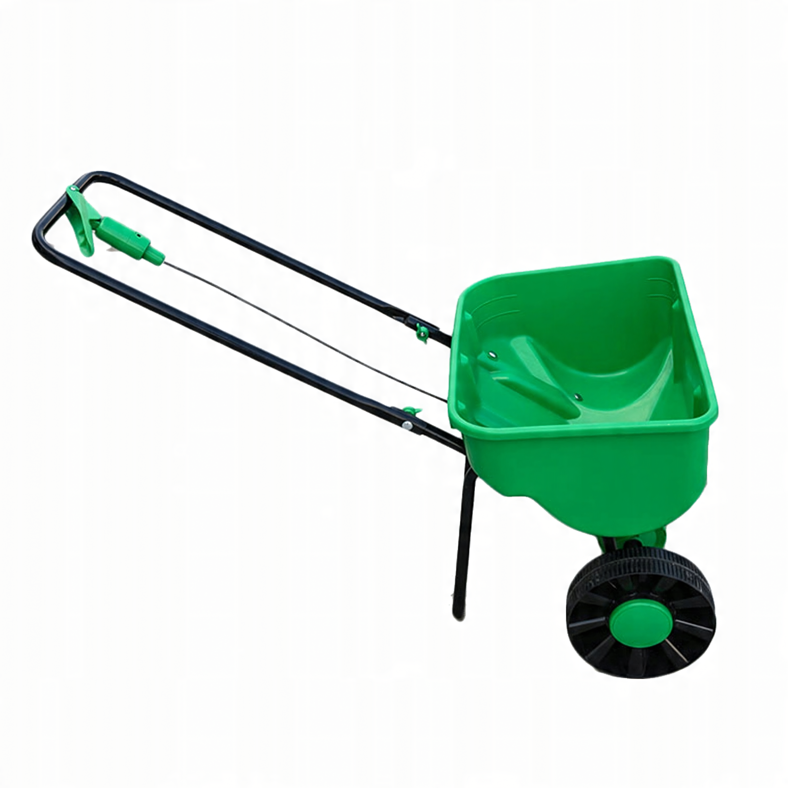 Universal Handheld Spreader for Fertilizers, Grass Seed, Sand, and Salt