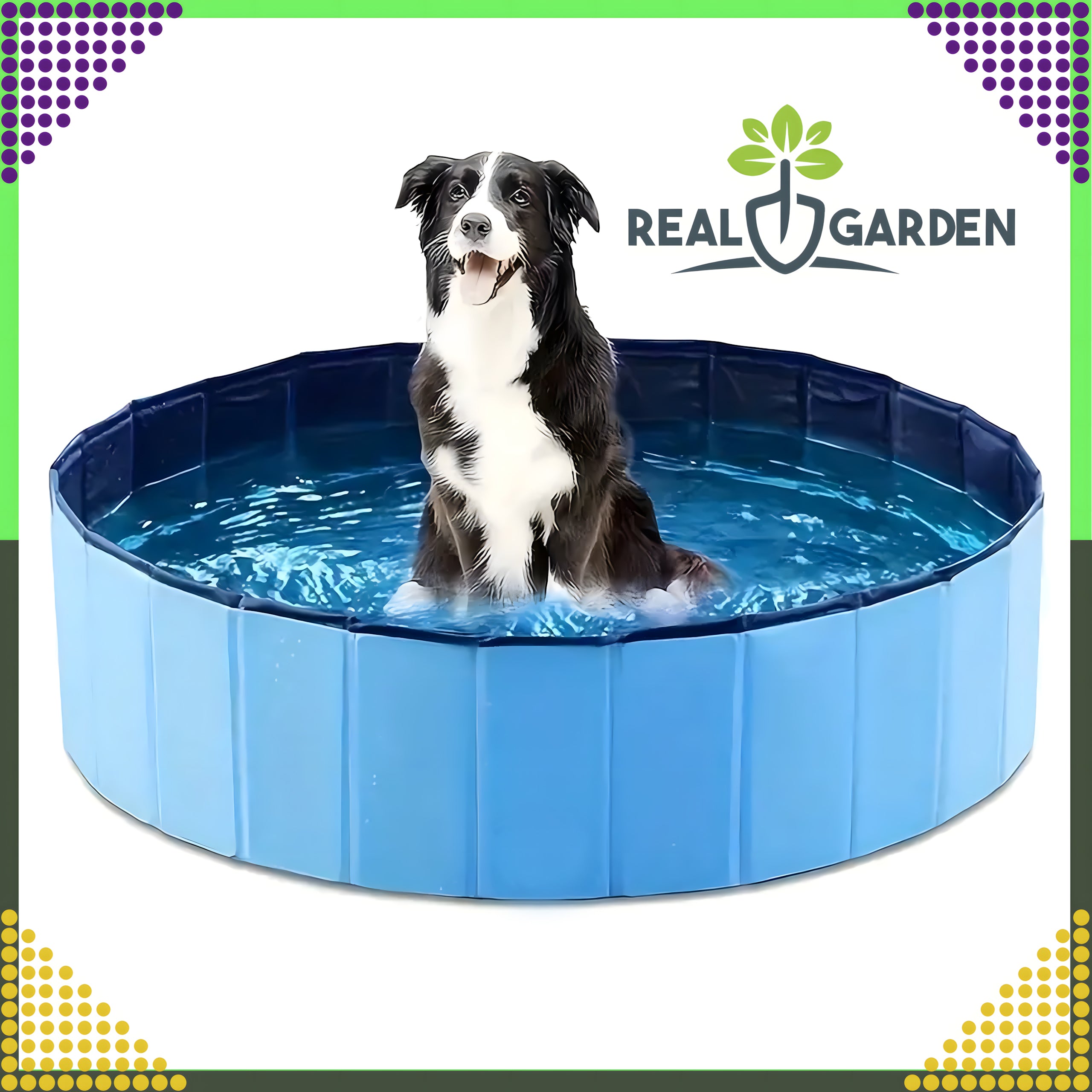 Tugev aiandusloomade ujumisbassein jahutamiseks ja pesemiseks, kokkupandav, 60x20cm