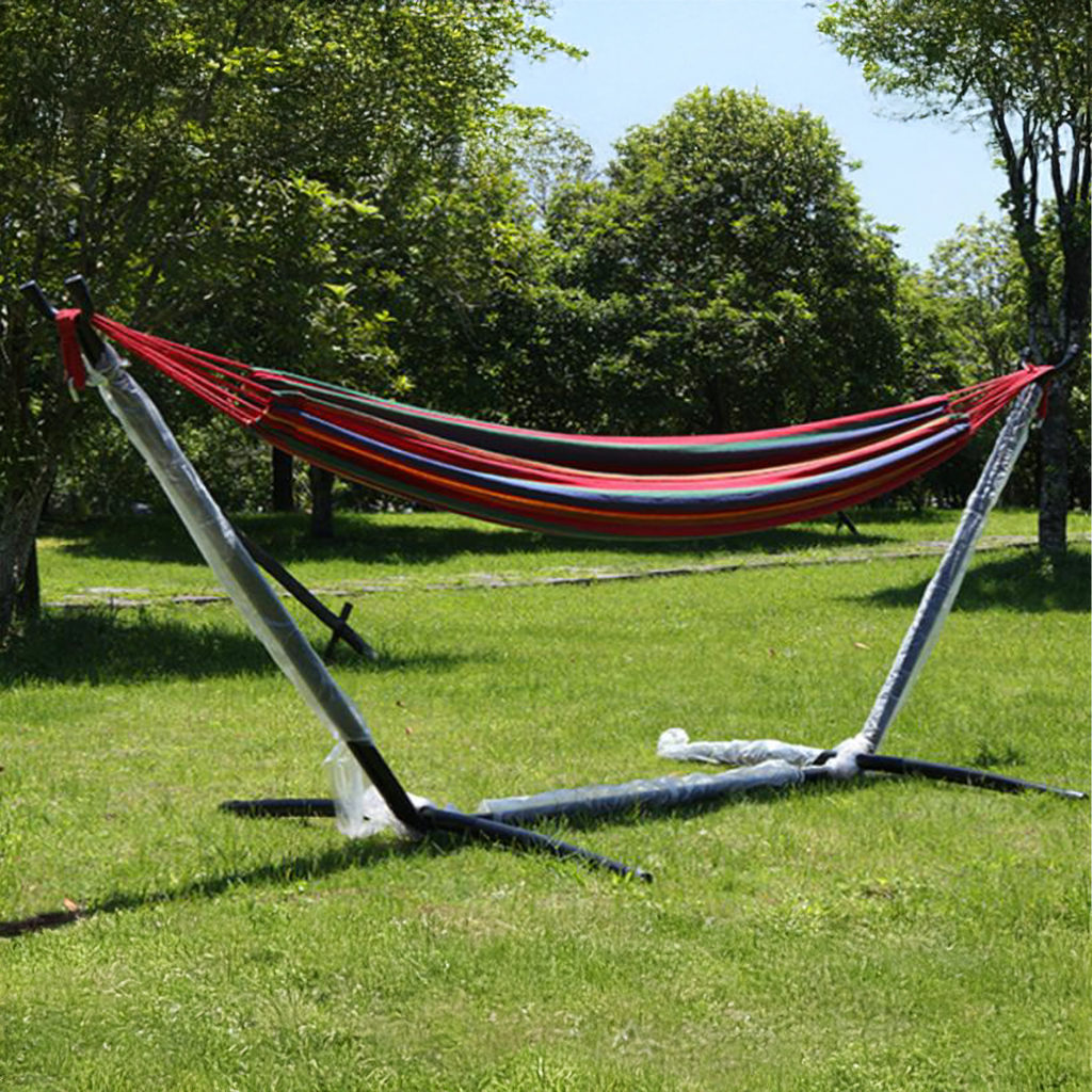 Large Garden Hammock with Stand Set