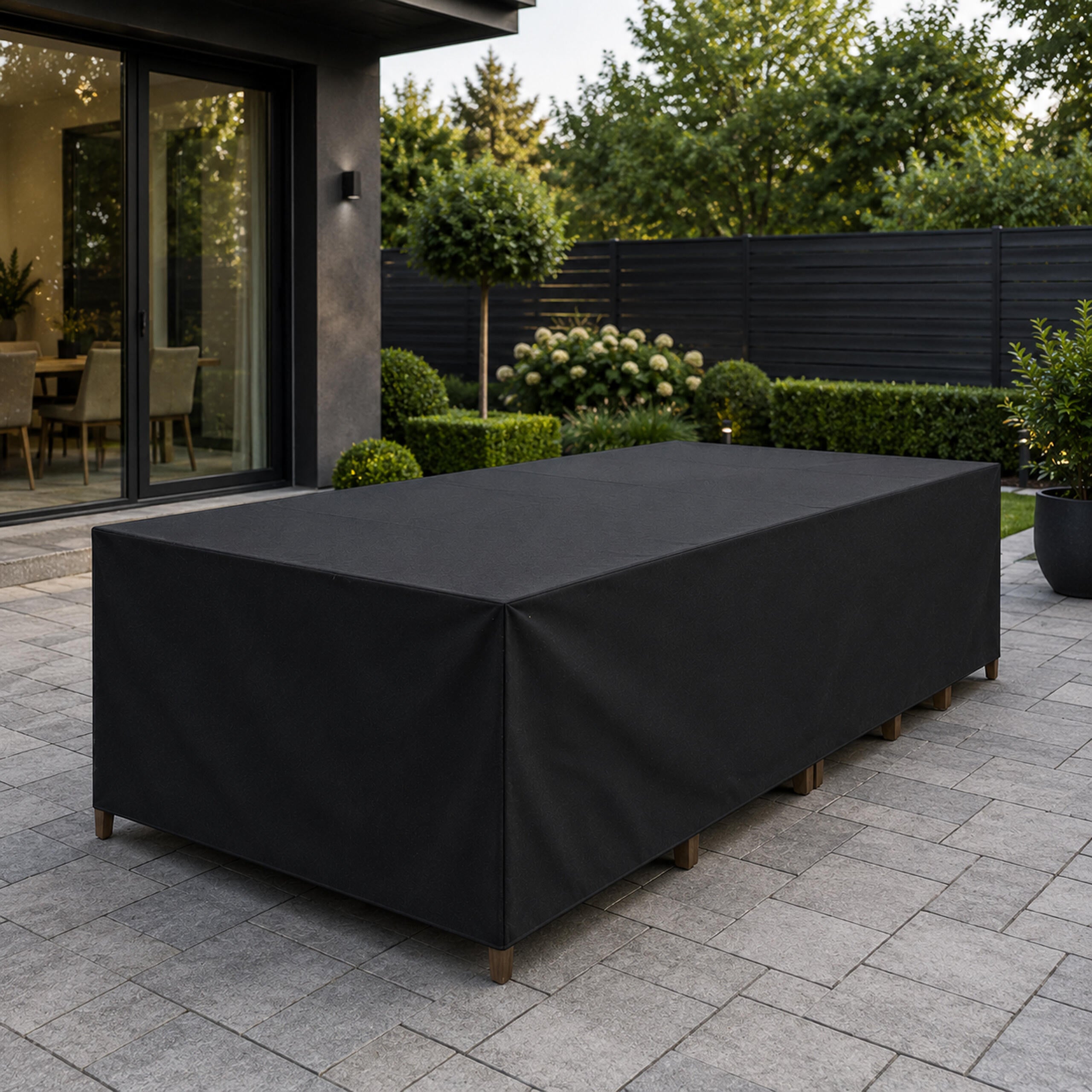 Waterproof Garden Furniture Cover for Catering Table 180x120x74 cm