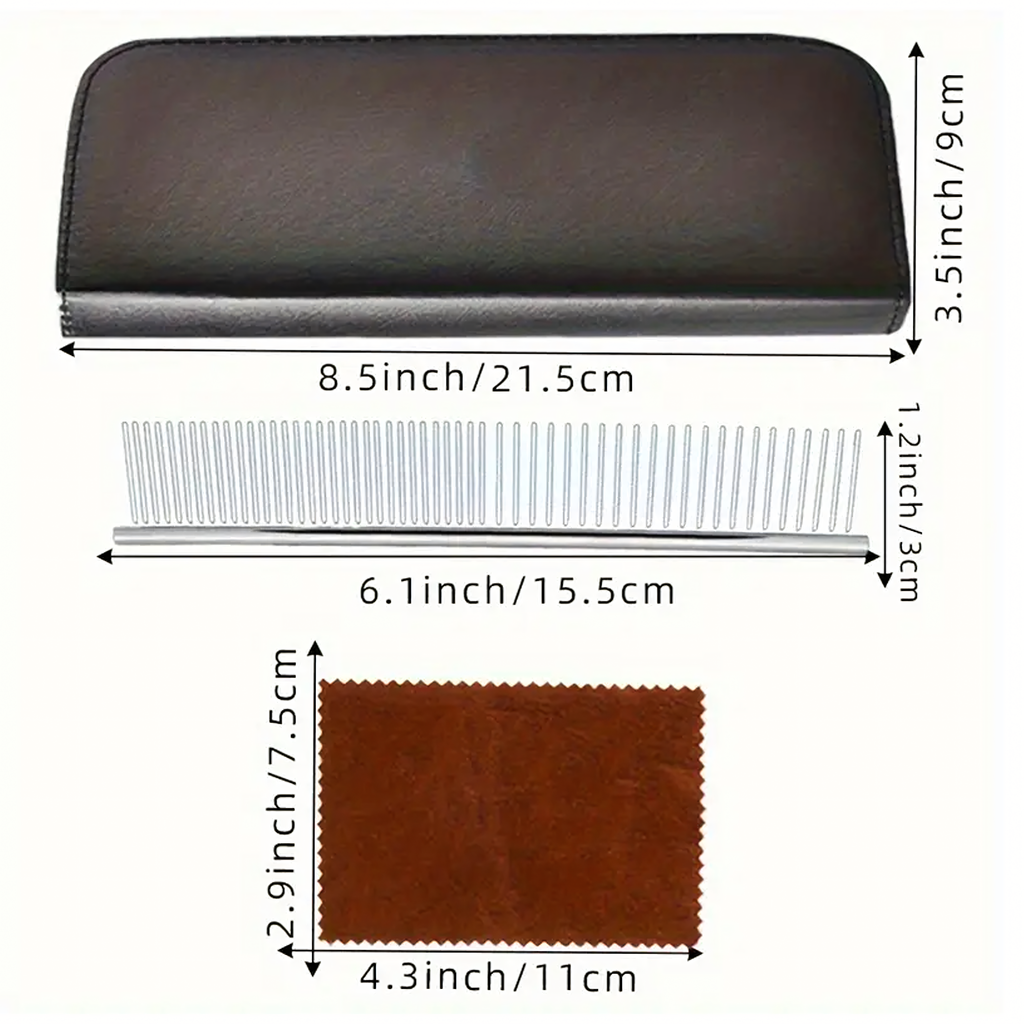 Professionaalsed loomade, koerte ja kasside lõikuskäärid, 4 tk komplekt, karbis