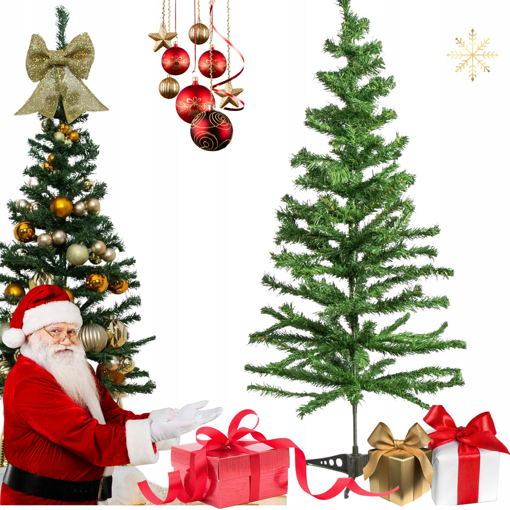 50 tk Kunstlik jõulupuu Väike roheline männi jõulupuu alus 90cm