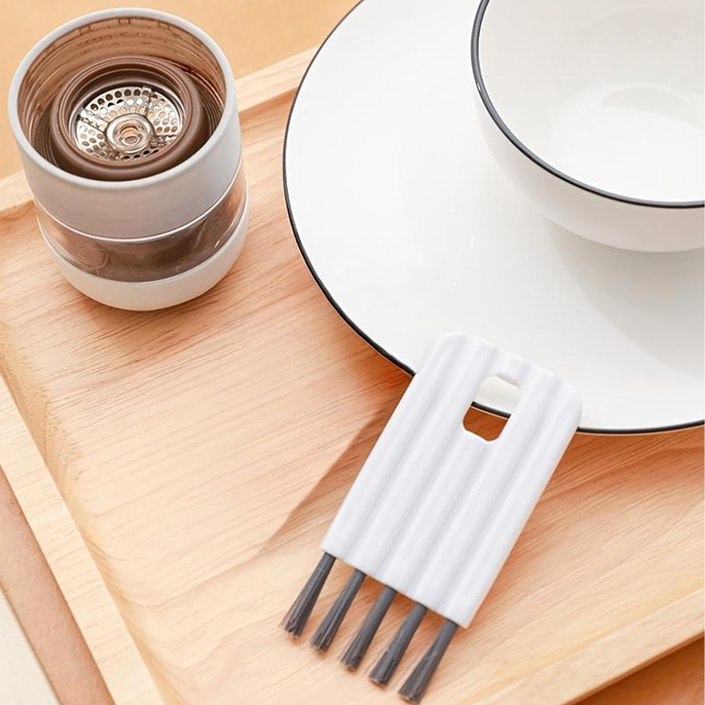 Multifunctional Brush for Cleaning Crevices, Grooves, and Nooks Cleaner