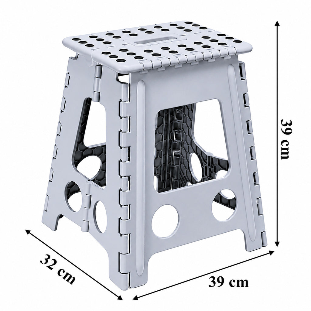 Non-Slip Folding Stool Chair Step 39 cm