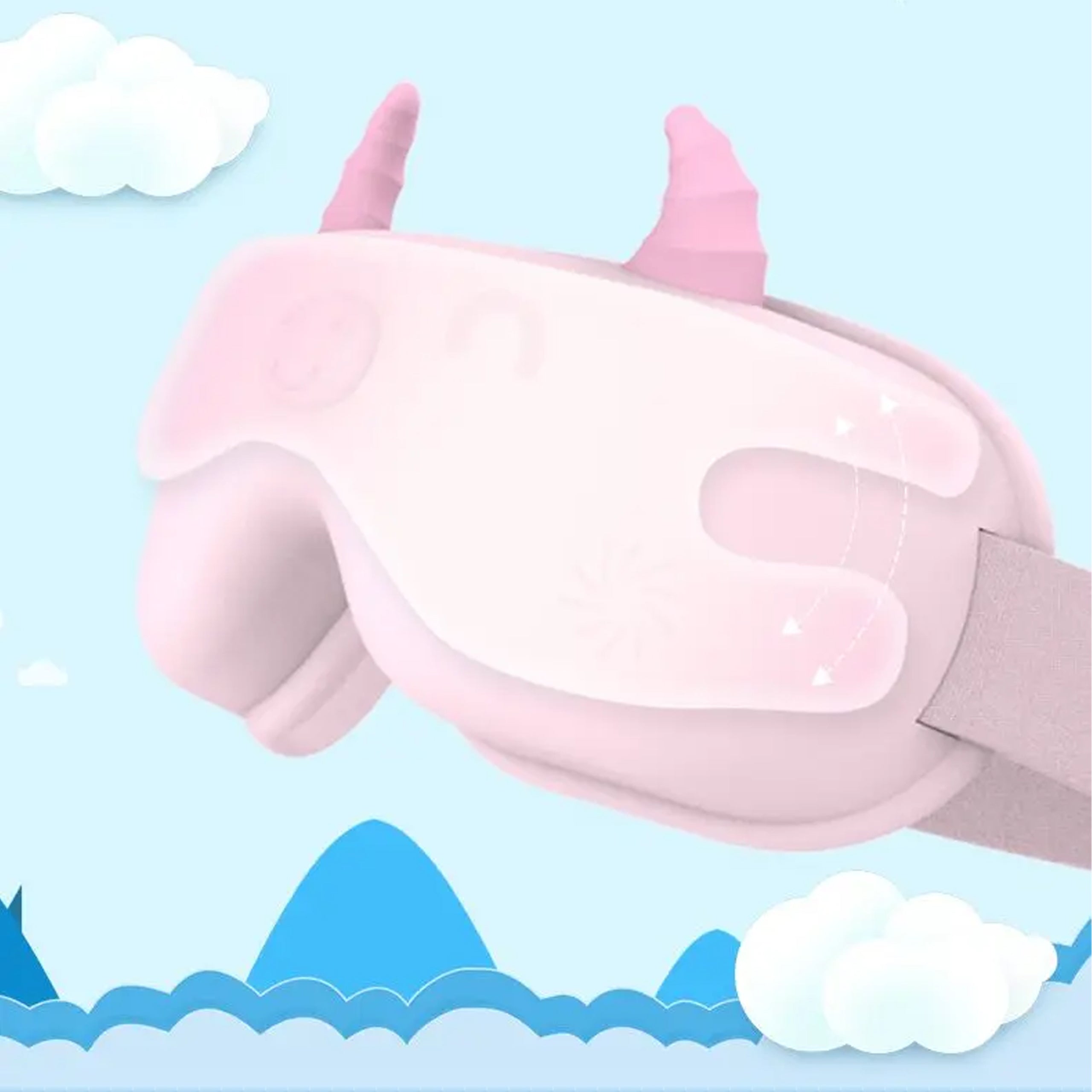 Electric Intelligent Heated Eye Massager for Kids