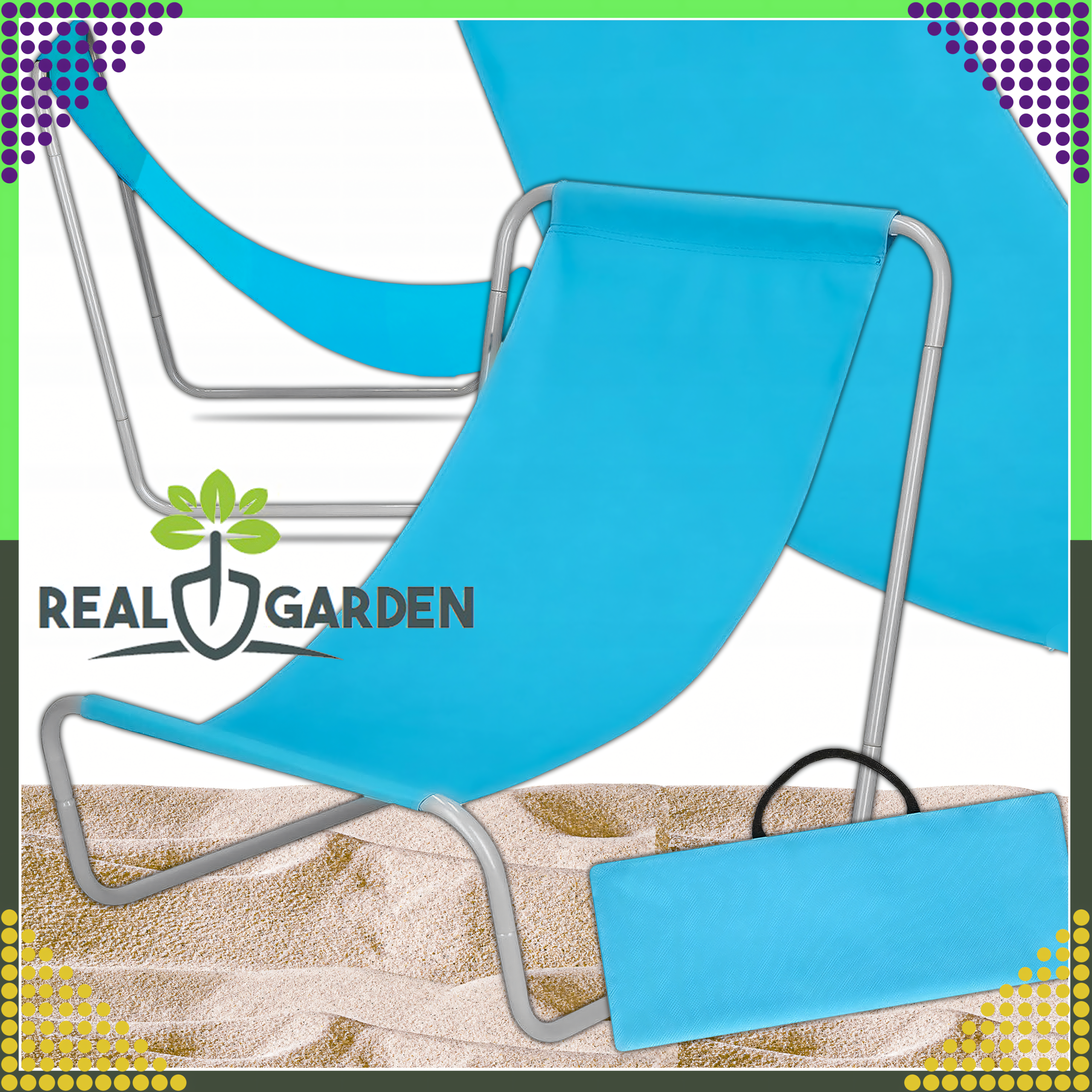 Kokkupandav turisti aialamamistool, kaasaskantav rannatool + kott