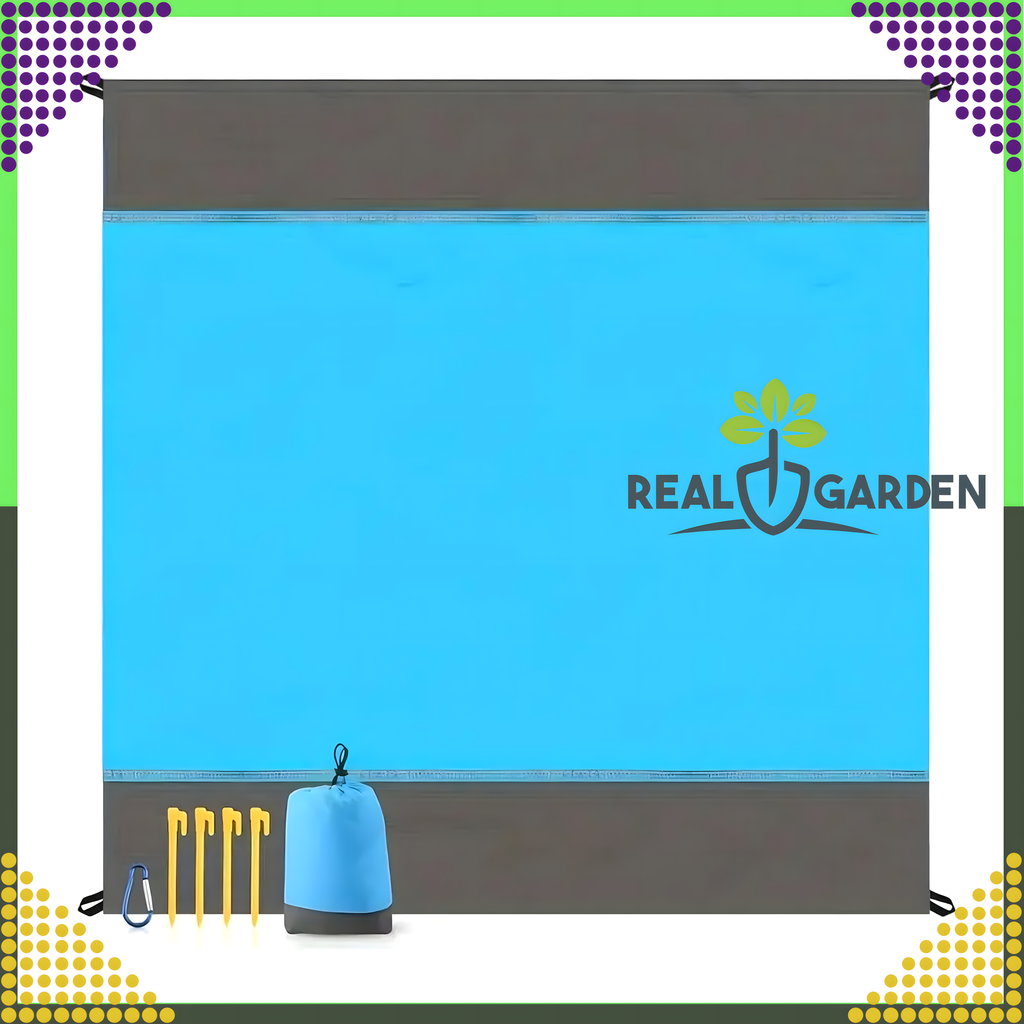 Rannatekk Piknikurätik Veekindel Matkamiseks 210 x 200 cm Suur