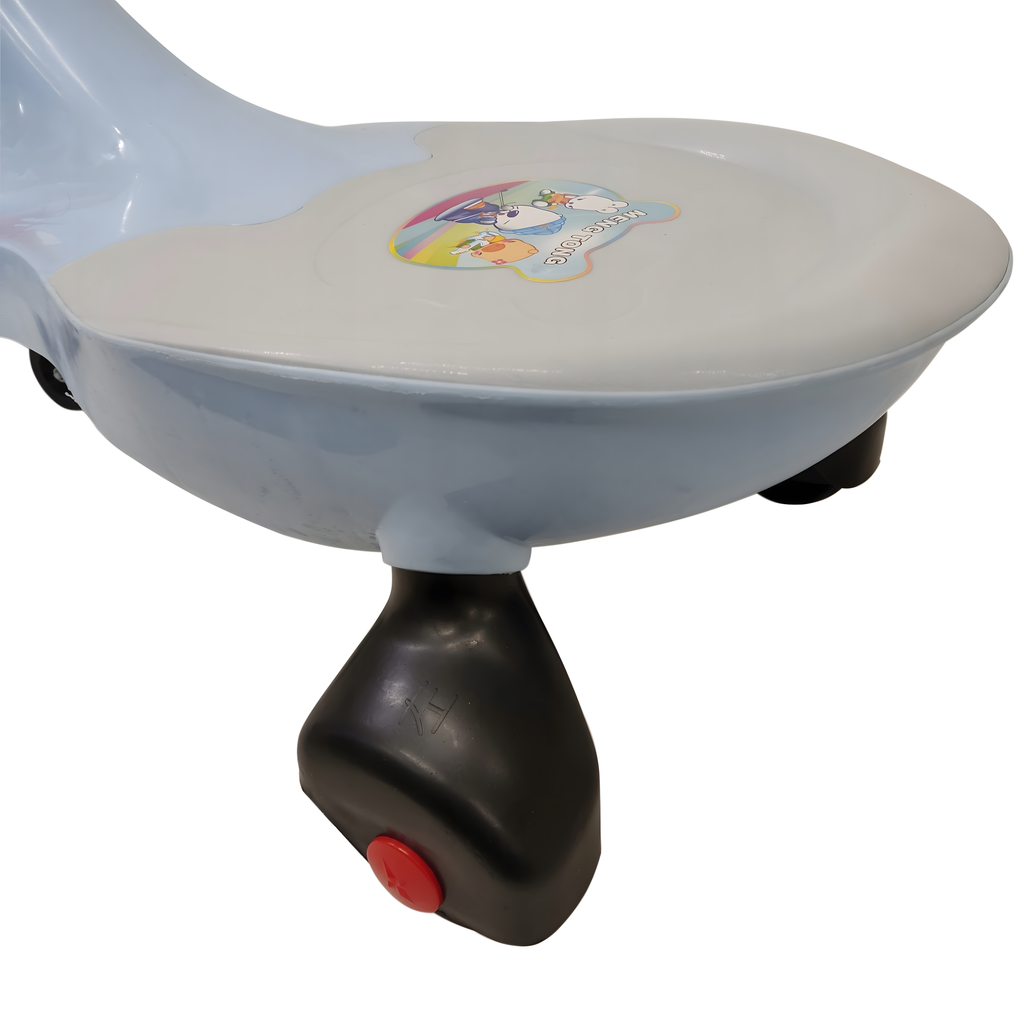 Lastele mõeldud tasakaalu ja kiikumisega Ride On lükatav auto gravitatsioonisõiduk