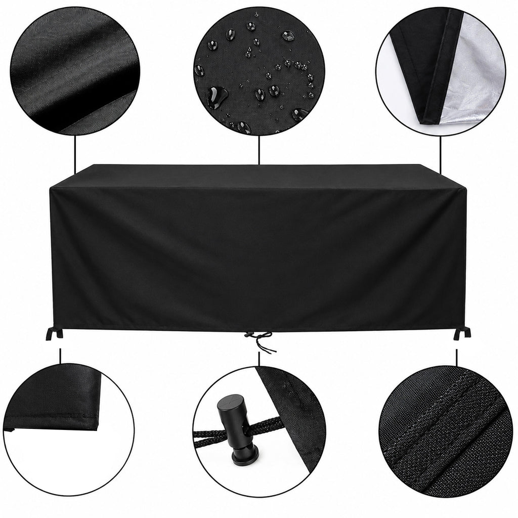 Waterproof Cover for Garden Furniture and Catering Table 250x210x90 cm