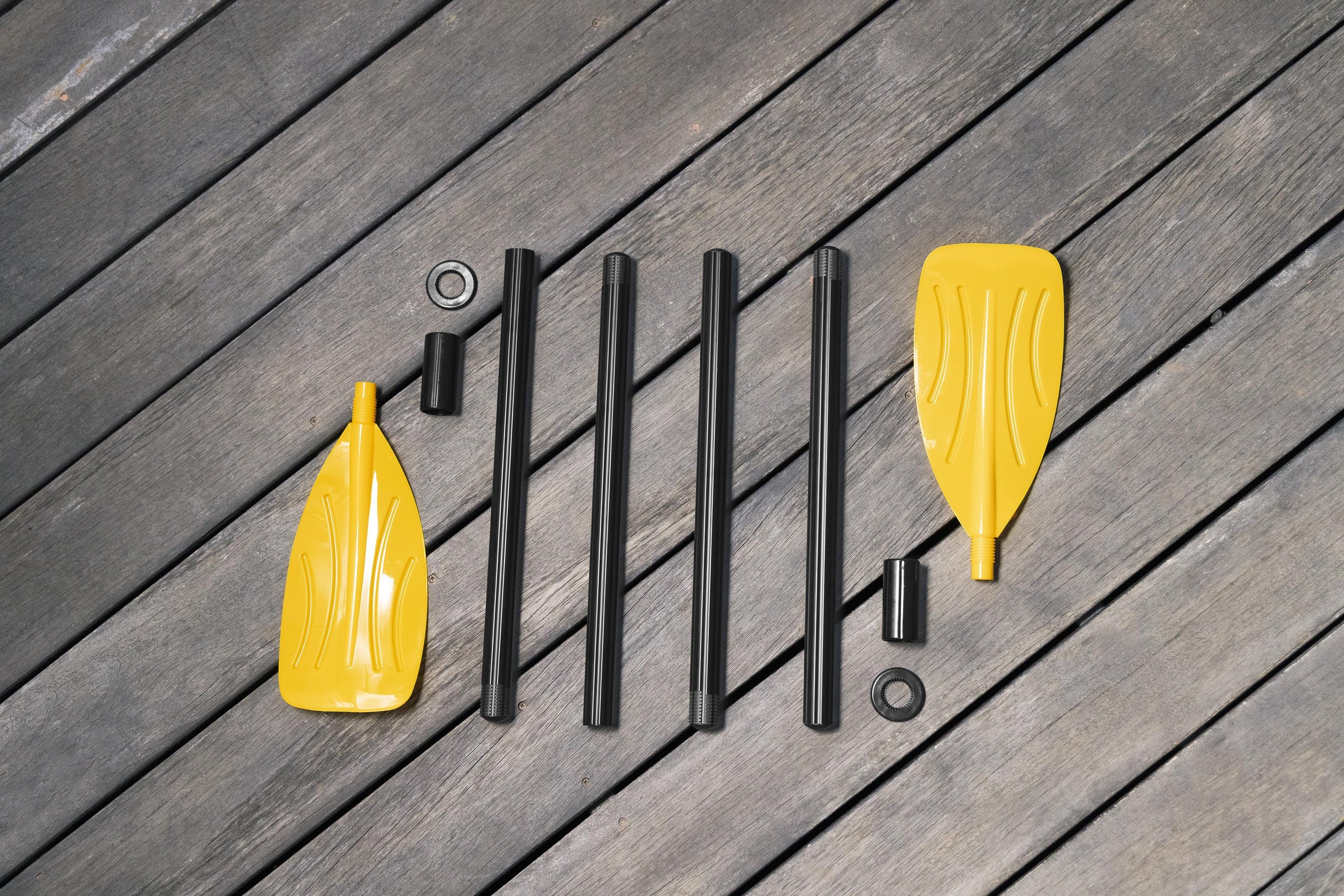 Bestway 62015 kokkupandavad aerud 3-osalised kajaki, pontooni ja SUP-i jaoks 124 cm 2 tk