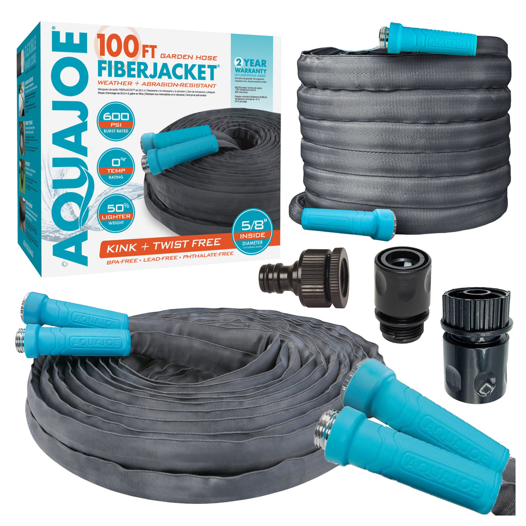 128x Garden Hose 30 m High Pressure 5/8'' Strong Durable Resistant with Connectors