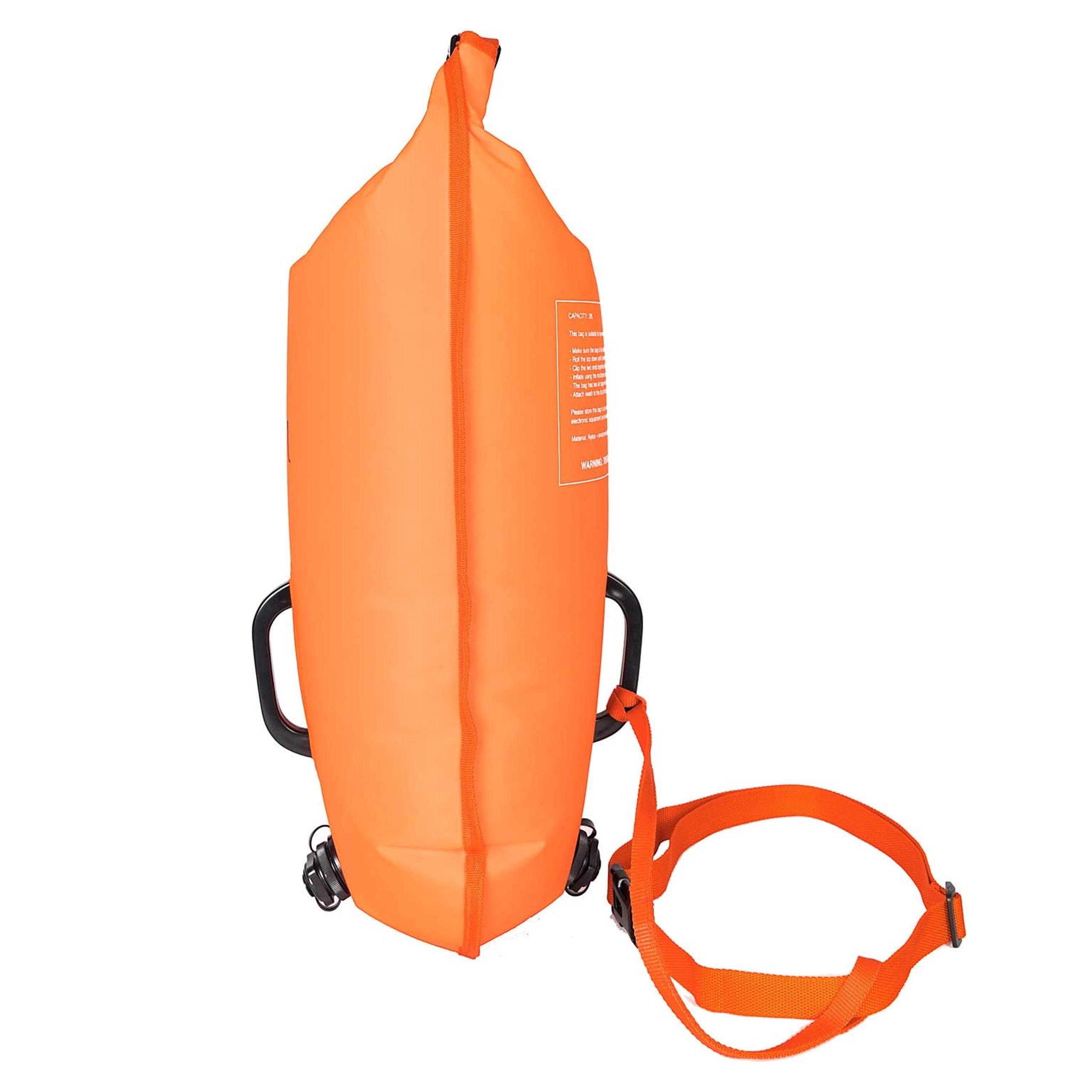 Ujuv turvaboi ujumiseks, täispuhutav, taskuga 2in1, sobib kajakile, SUPile, suur