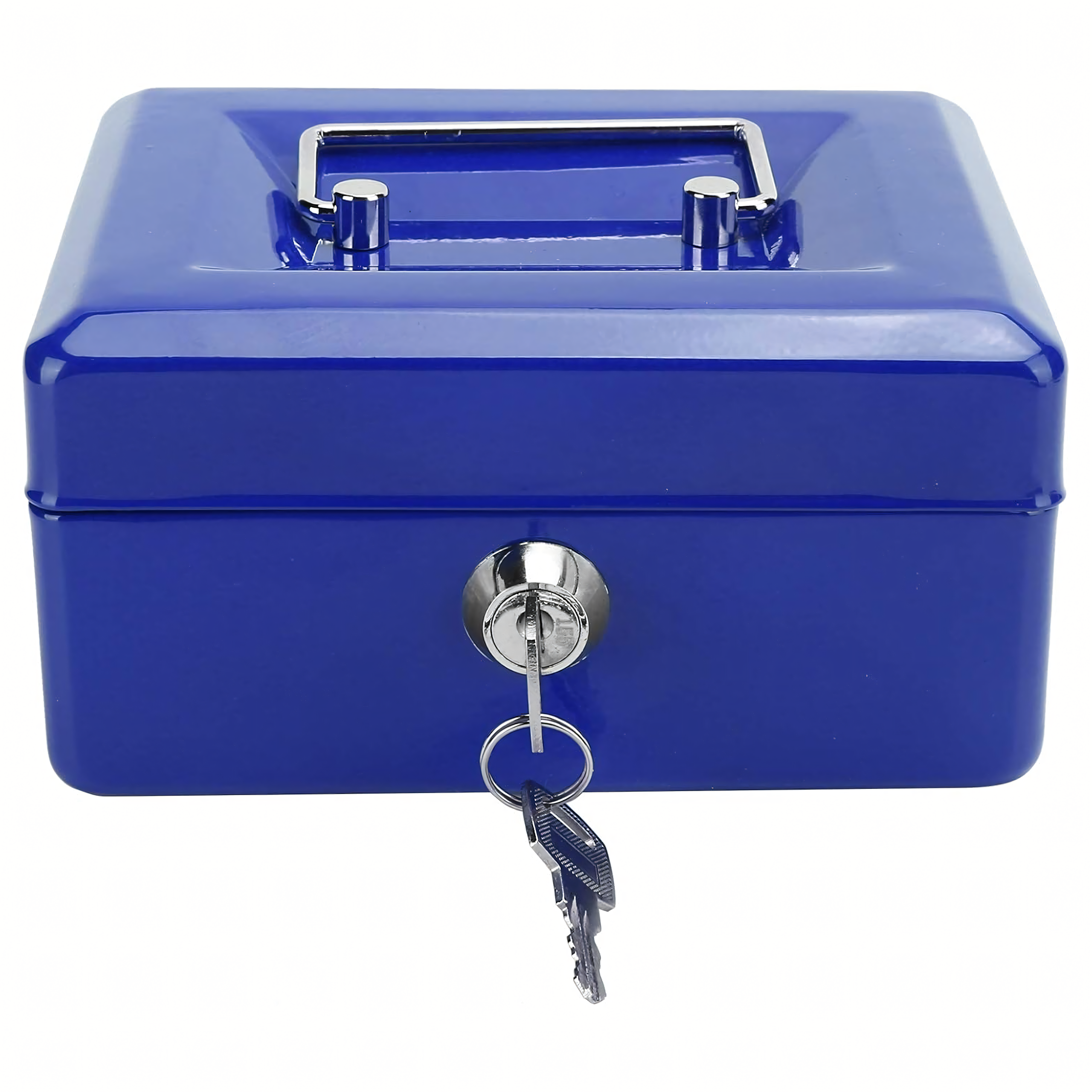 Metal Money Box Coins Coins Banknotes Documents Safe Keys