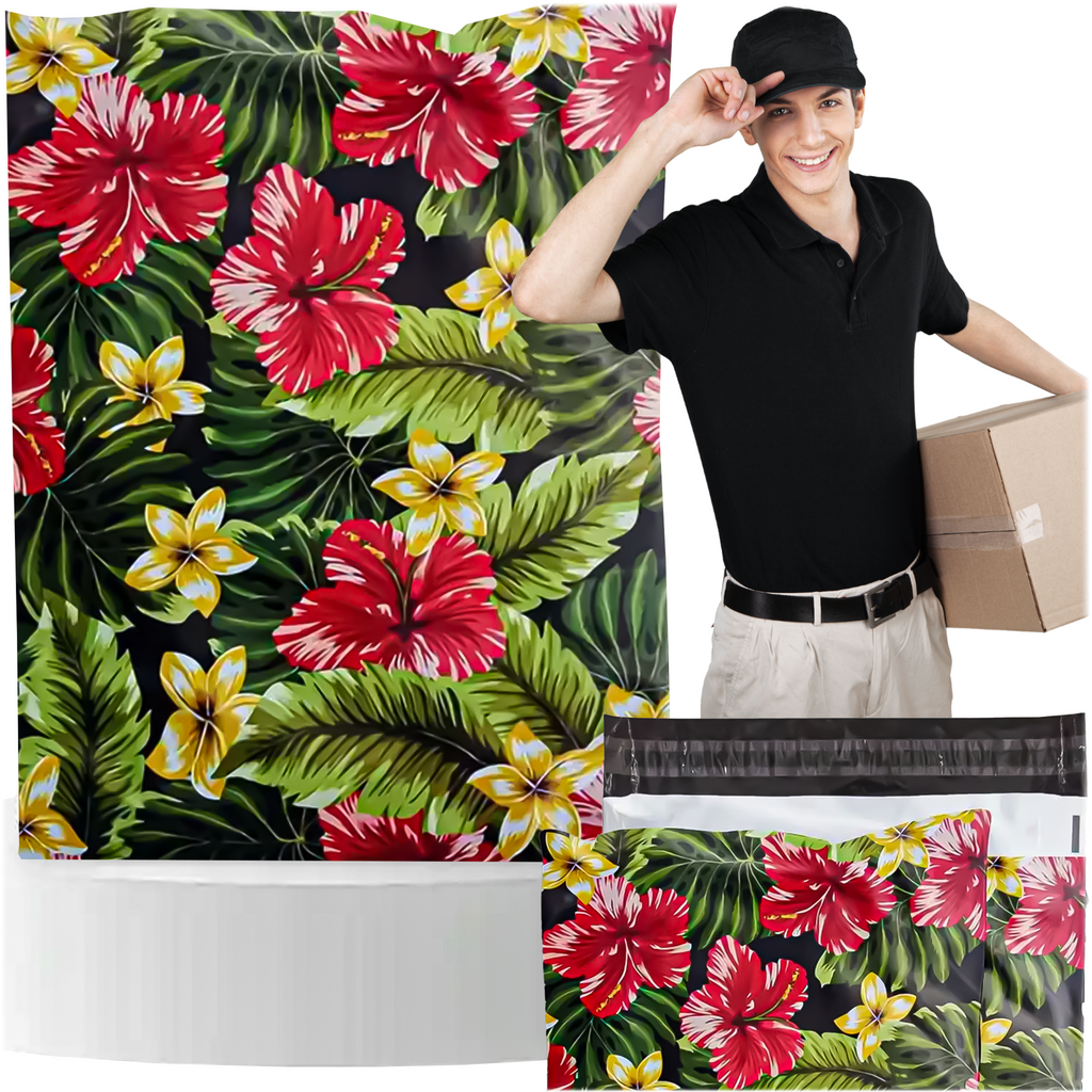 KULLERI FOOLIUMPAKID TUGEVAD FOOLIUMÜMBRIKUD 255x370 LILLED 50 tk