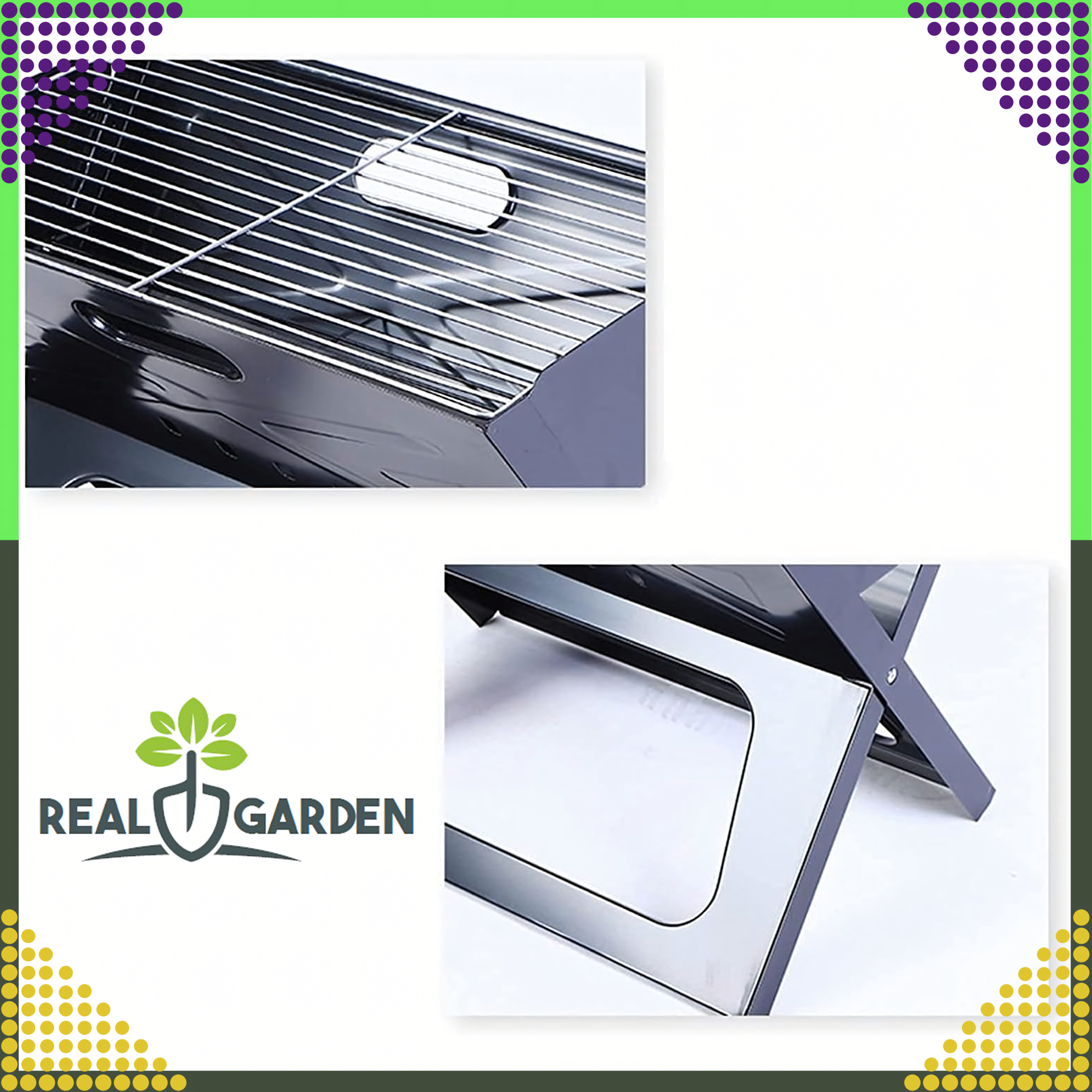 Turisti aed-laagrigrill kaasaskantav kokkupandav söe kohver