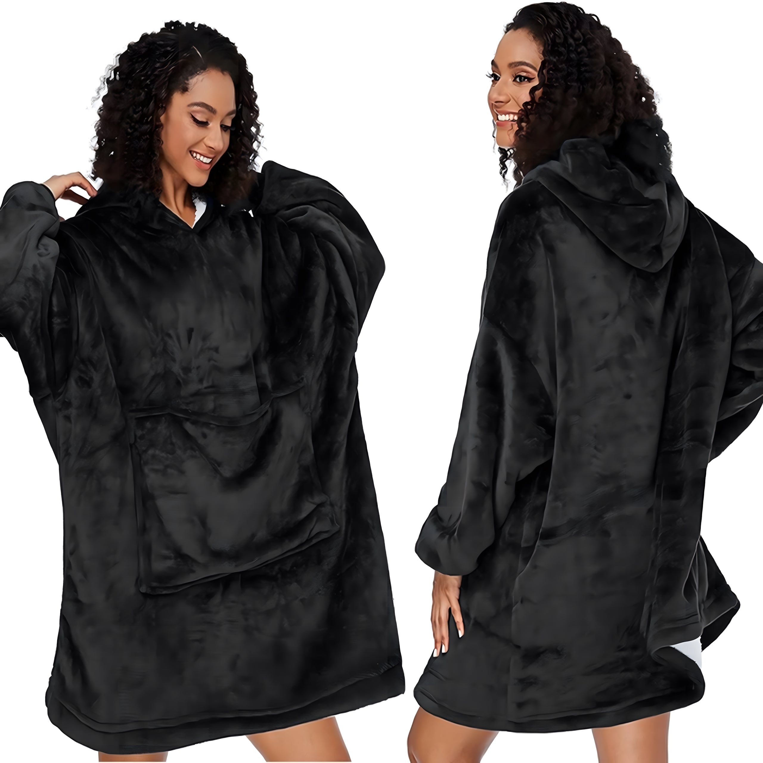 SUUR PUSA-TEKK, ÜLISUUR PAKS PUSA KAPUUTSIGA, NAISTE JA MEESTE HOMMIKUMANTEL