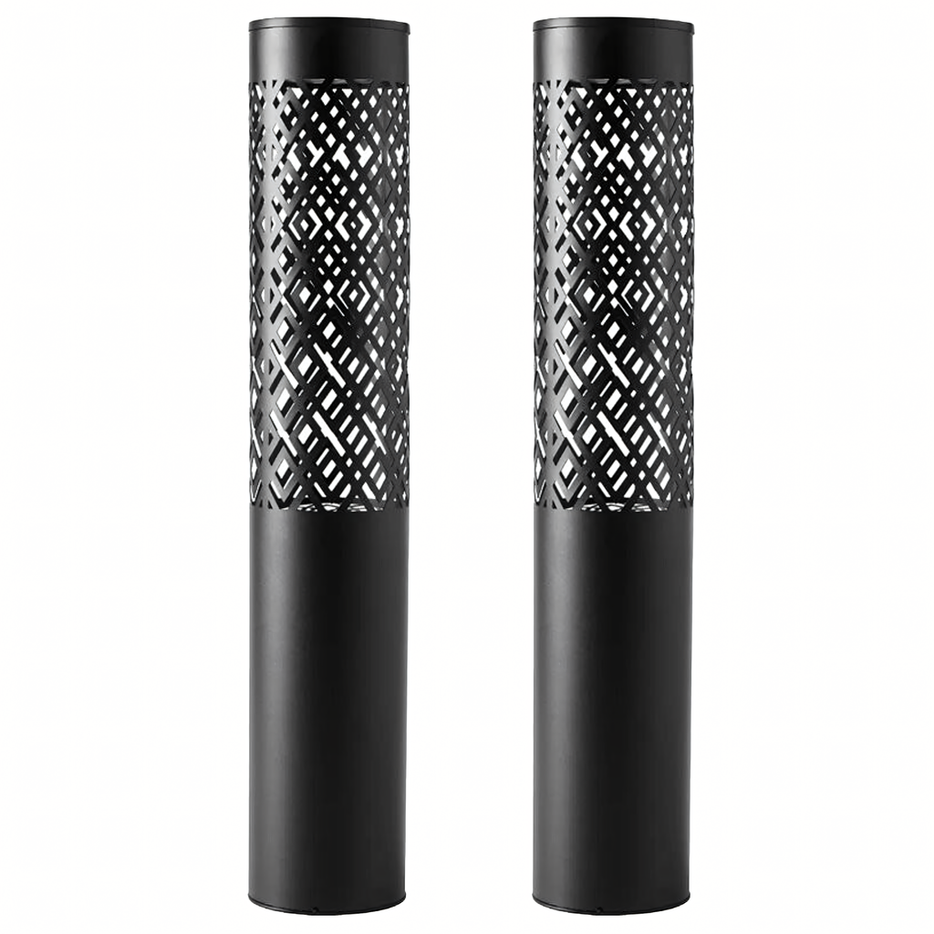Decorative Solar Garden Torch Lamp 71cm 2 pcs