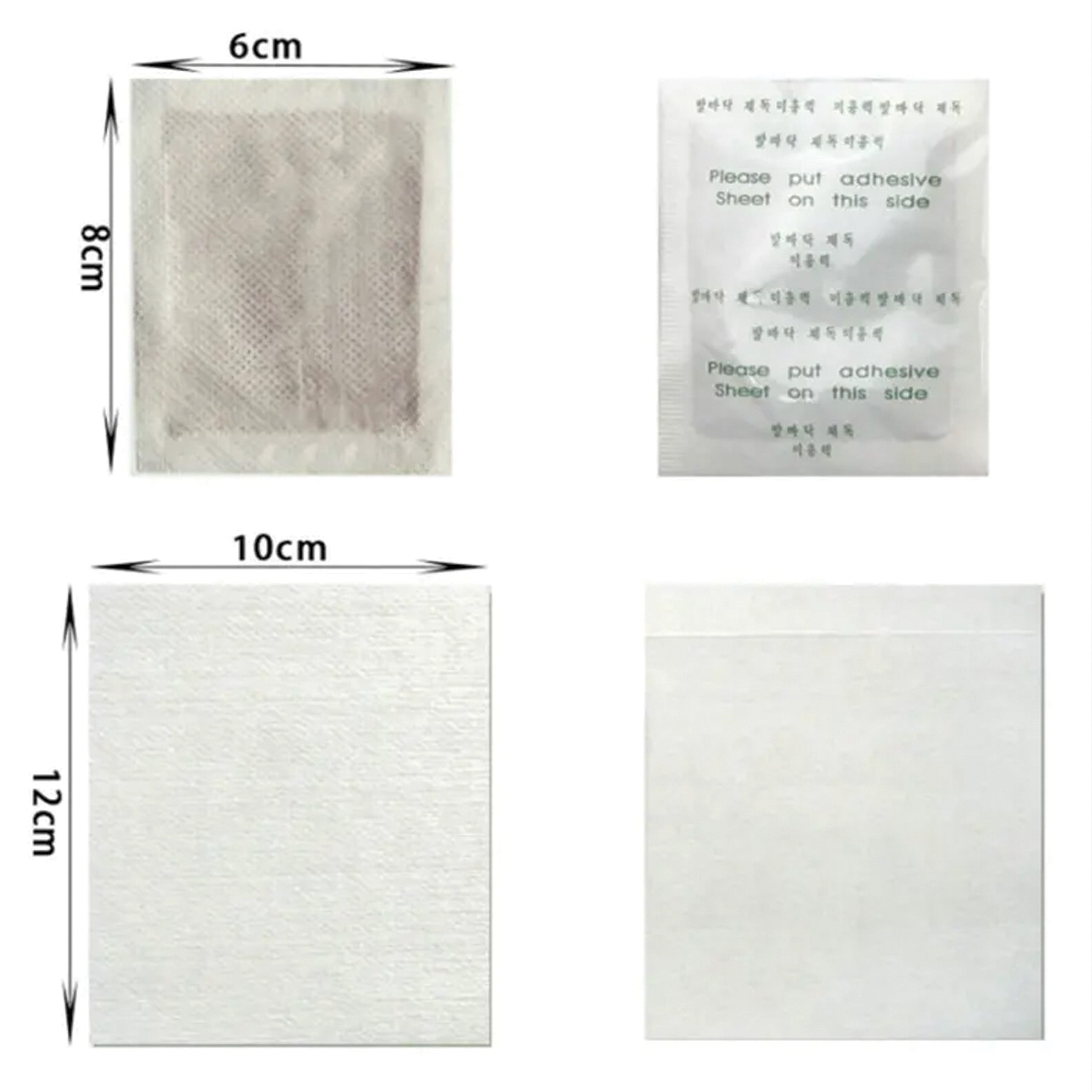 KINOKI KEHA PUHASTUSPLAATRID TOKSIINIDE DETOKS 10 tk.