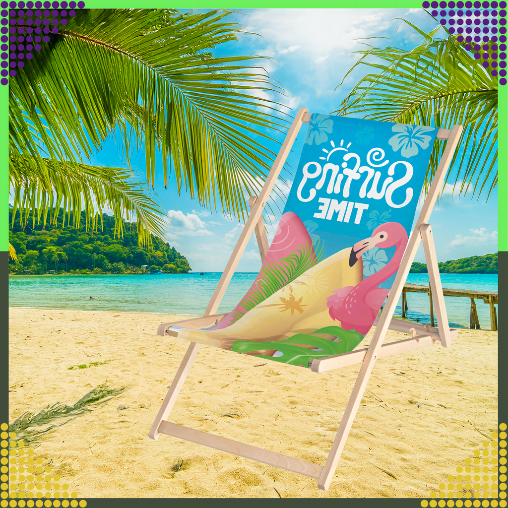 2 tk kokkupandav puidust aiamere rannatool rannas ja telkimiseks, reguleeritav