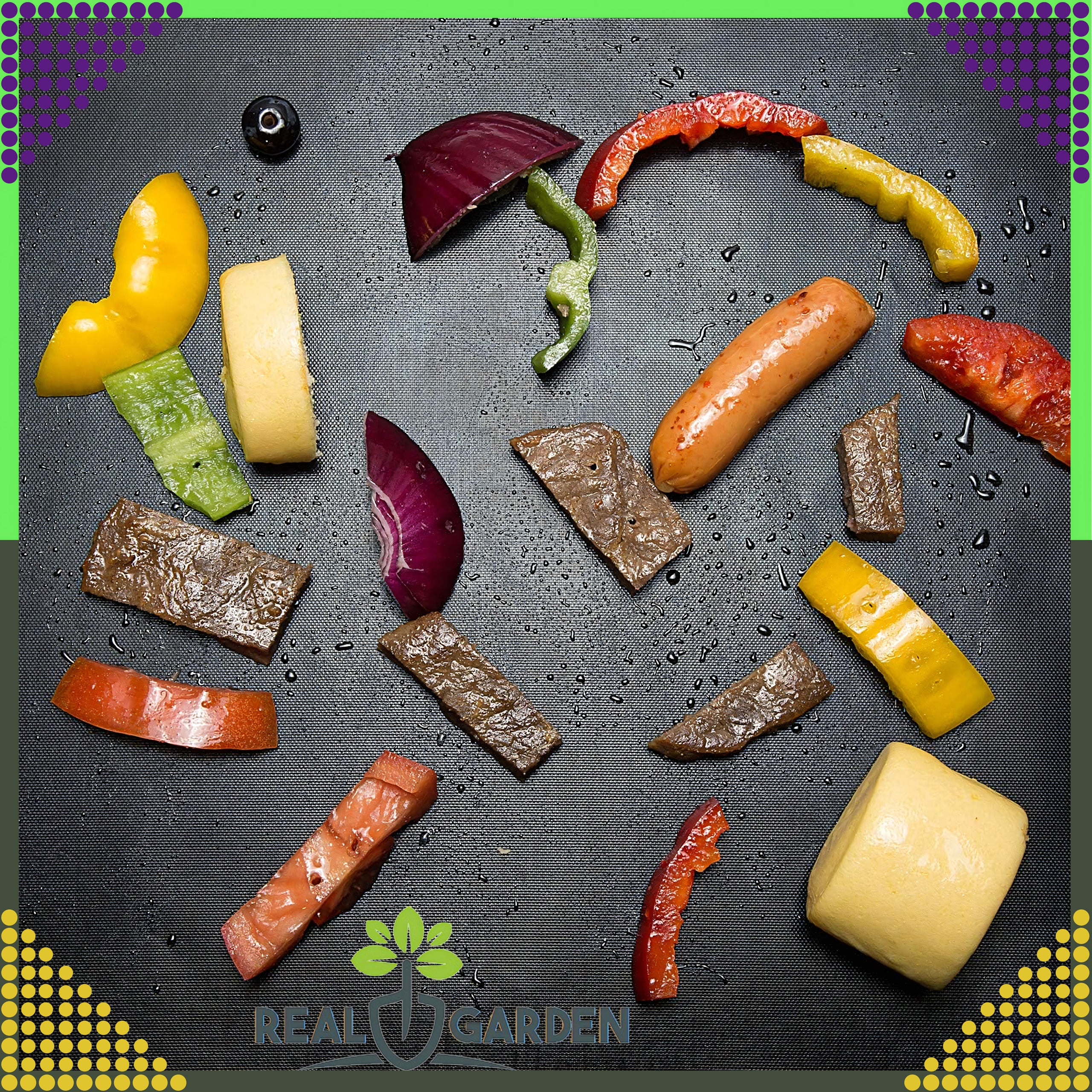 Teflon Mat BBQ Baking Tray for Oven Grill Reusable 125 x 4 PCS