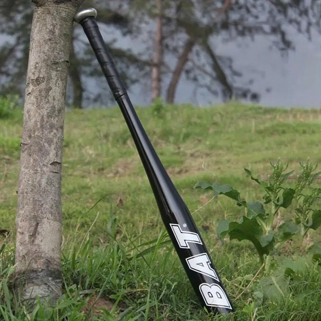 Pesapallikurikas alumiiniumist 25" 64cm tugev treening must