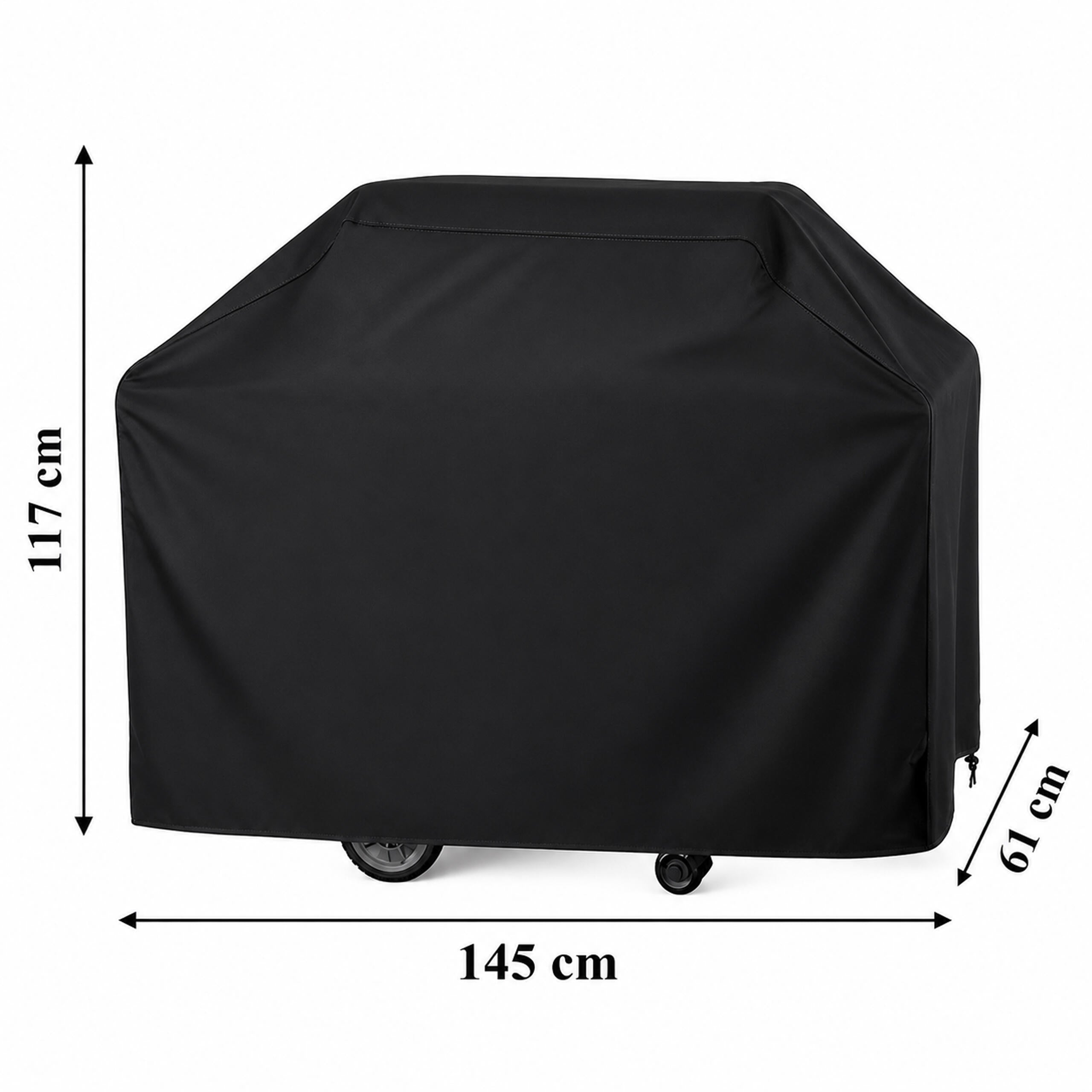 Large Waterproof Grill Cover 145x117x61cm