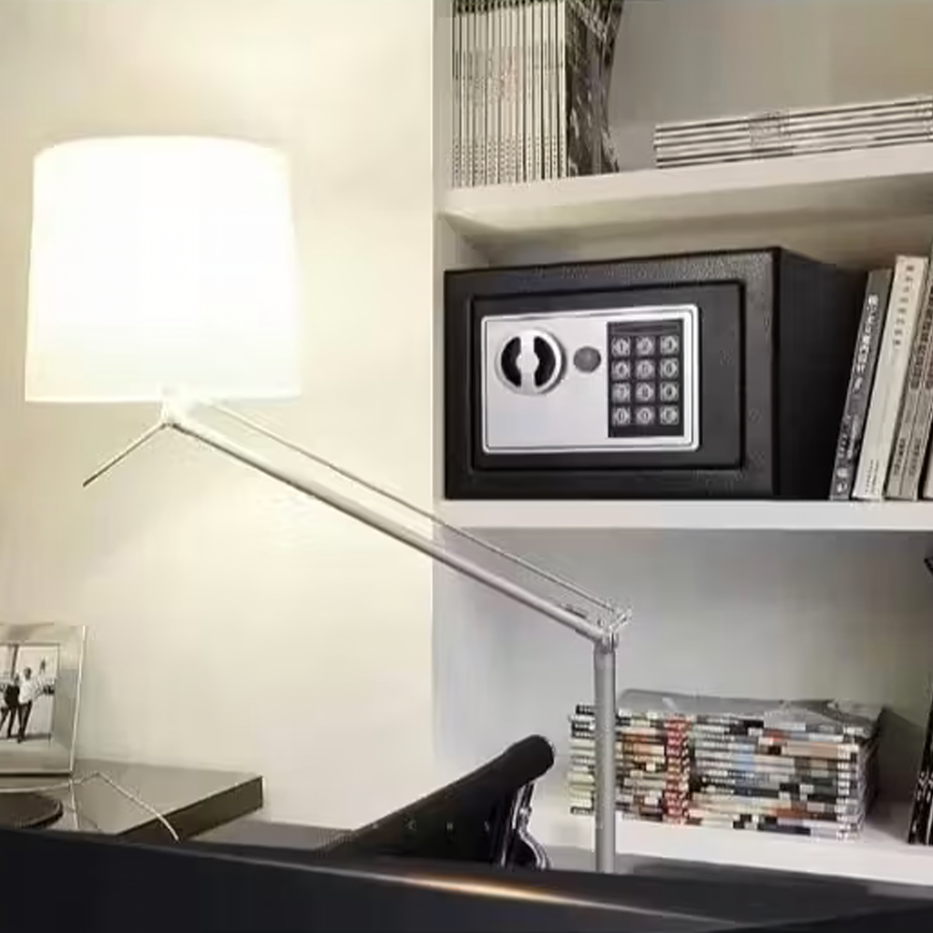 Kodukontori seif elektroonilise koodlukuga seif