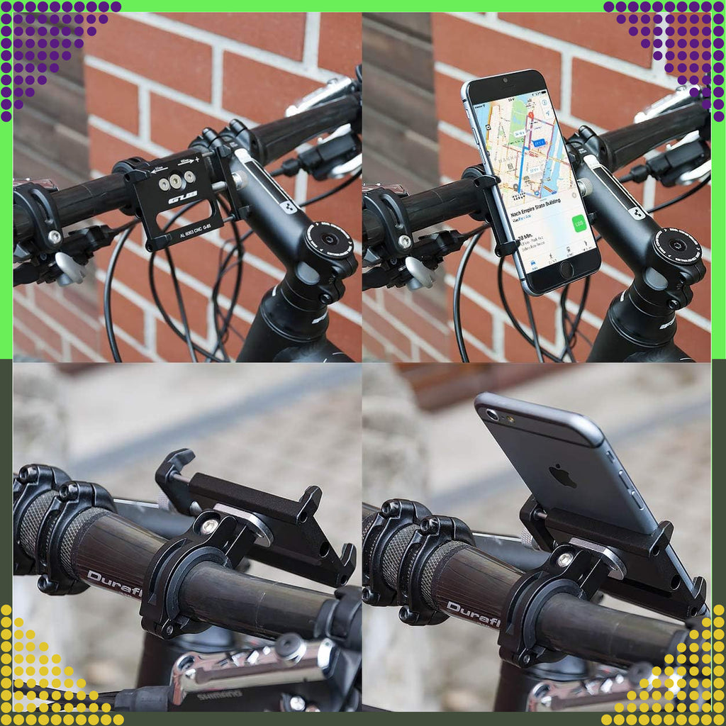 Jalgratta ja mootorratta lenksule kinnitatav telefonialus