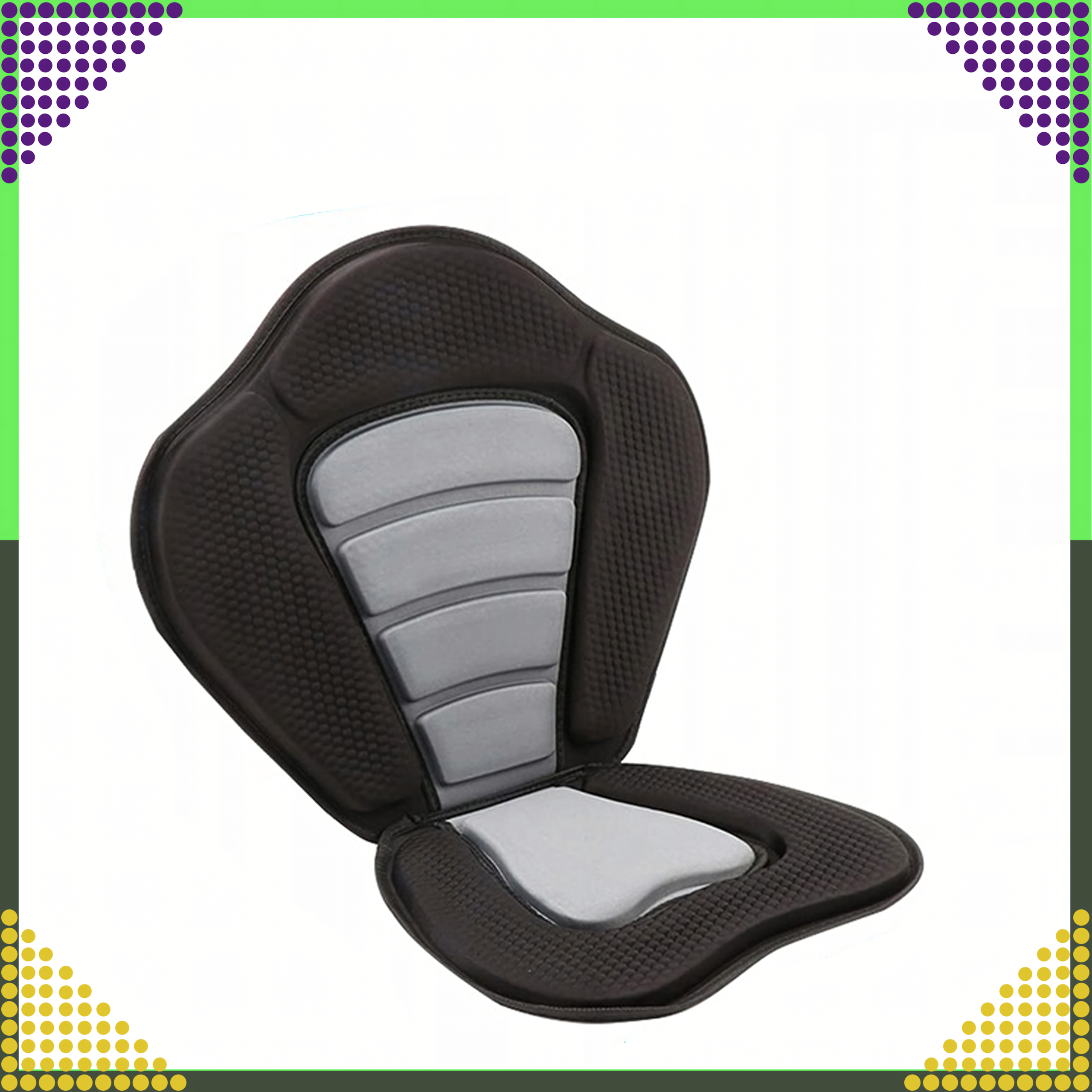 Seljatoega istmepadi süstale SUP-laudadele, pehme, eemaldatav, kerge