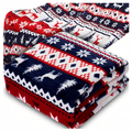 Thick Christmas Winter Blanket Soft Warm Throw 120x150 cm