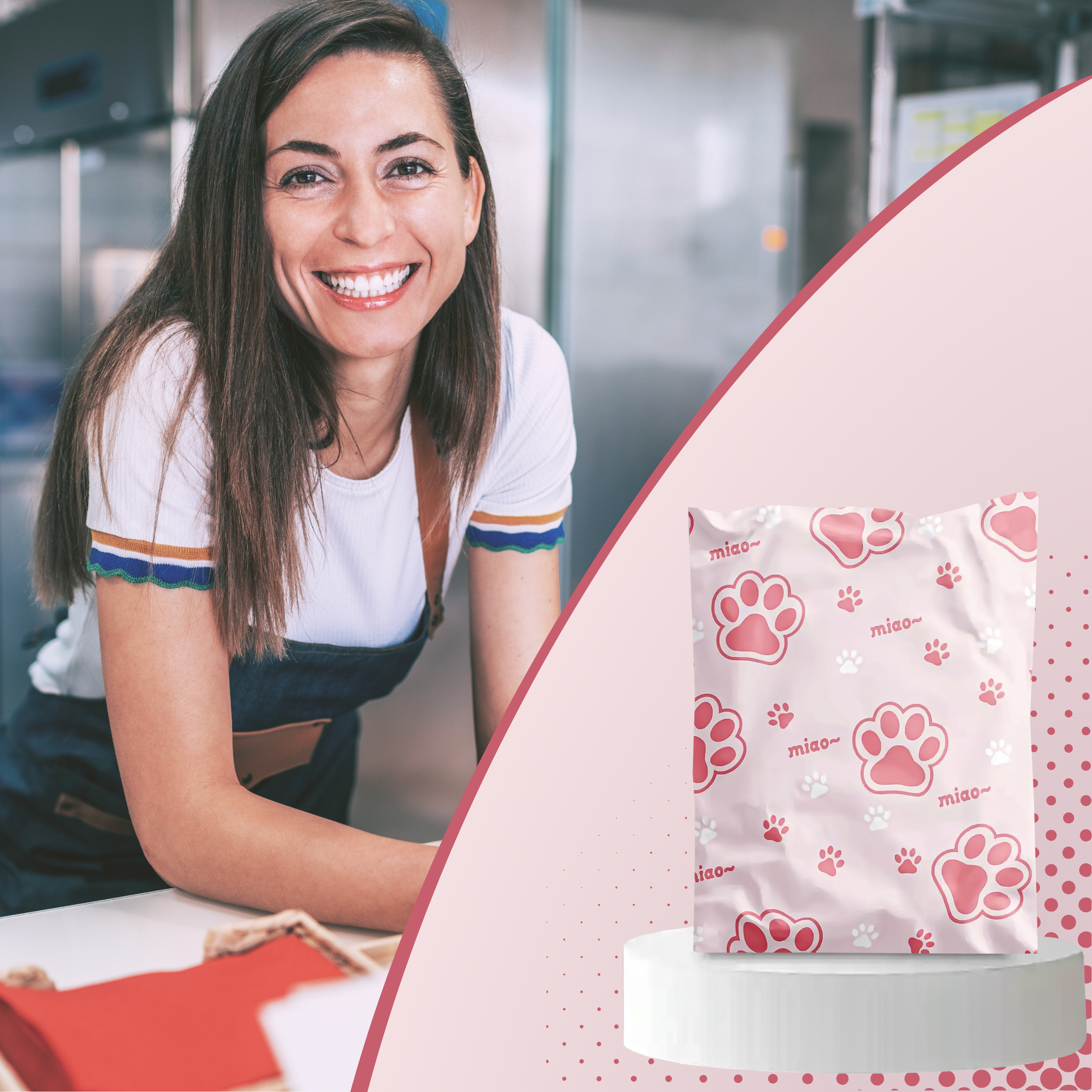 KULLERI FOOLIUMPAKID TUGEVAD FOOLIUMÜMBRIKUD 450X600 CAT'S PAW 50 tk