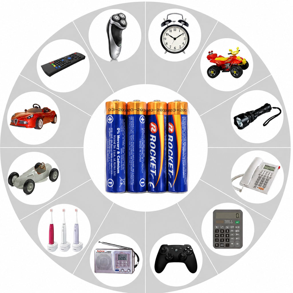Rocket leelispatareid AAA LR03 1,5 V, 180 tk LR034SH