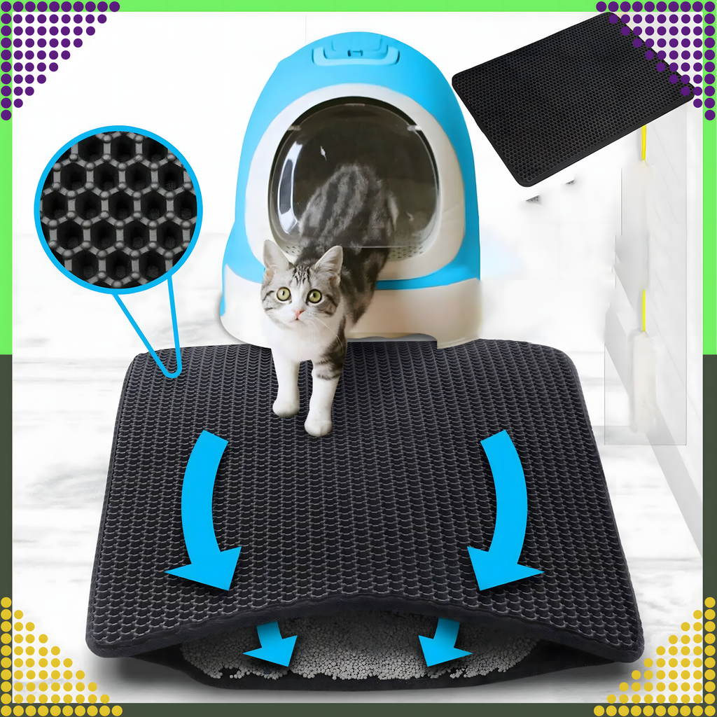 Matt uksematt must kassiliivakasti jaoks XXL liivaga 45x60