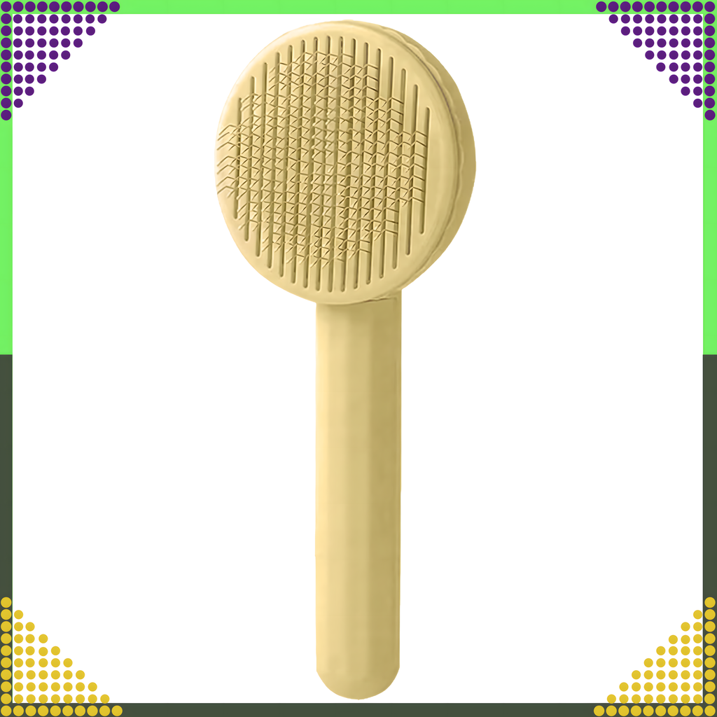 Isepuhastuv hari koera- ja kassikarvadele, ergonoomiline kamm