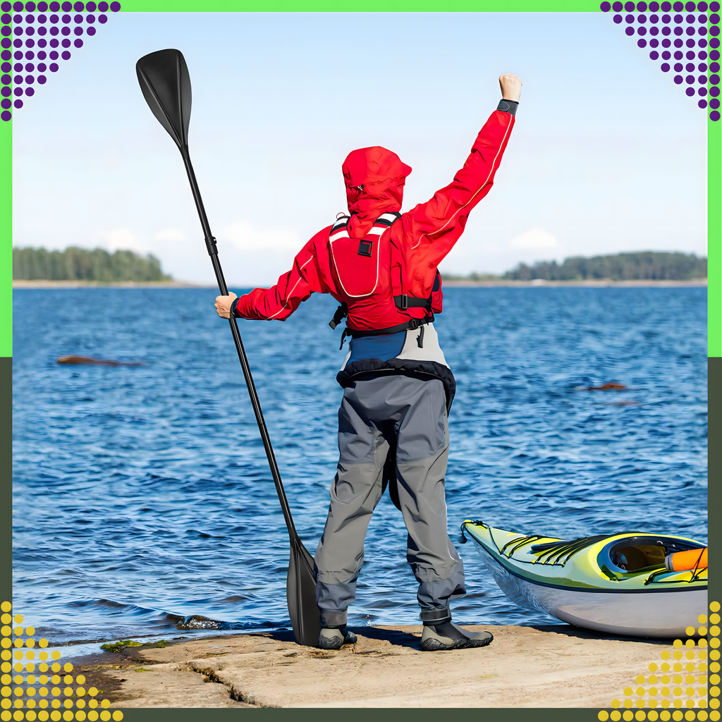 Kokkupandav süstaaer SUP lauale 2in1 reguleeritav 4-osaline 210 cm Pro