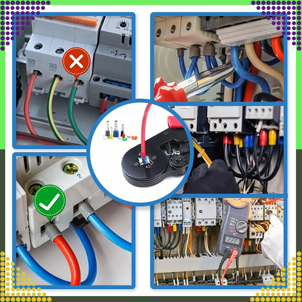 Isolatsiooniga kaablikingad 1200 tk värvides