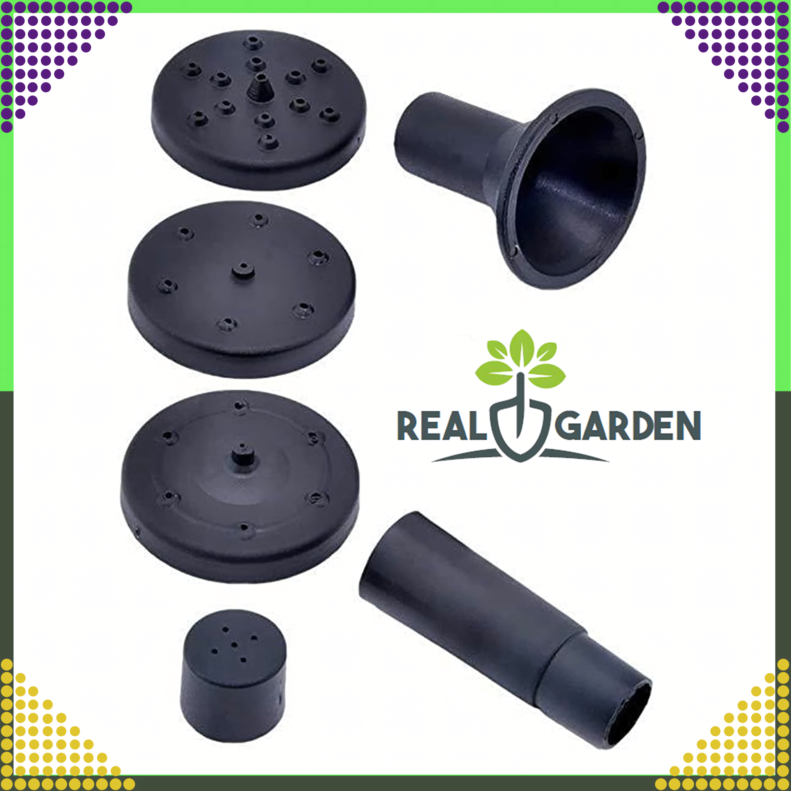 Ujuv päikesepurskkaev tiigi kaunistuseks, automaatne