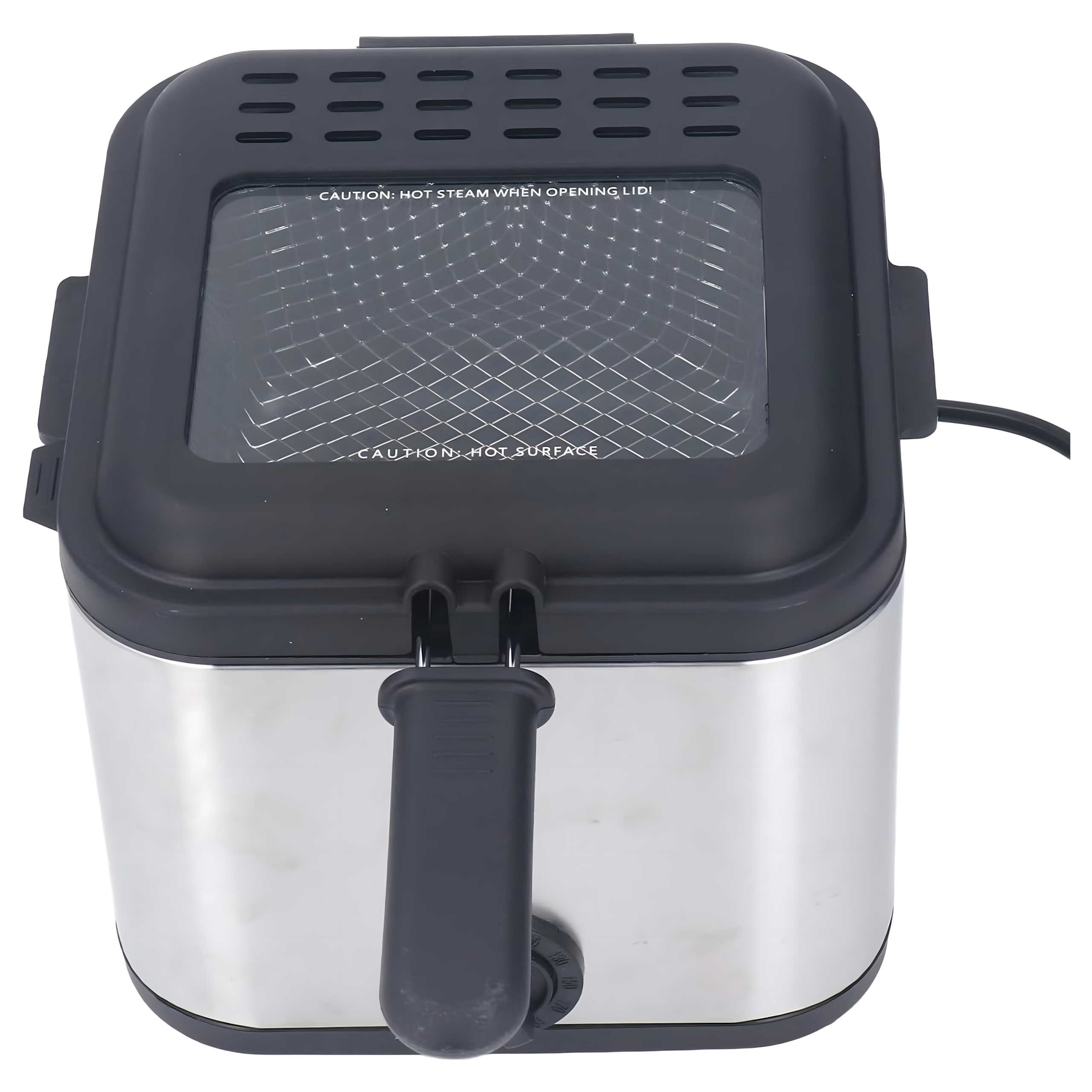96x Traditional Oil Fryer 2.5L for Fries and Fish, Powerful 1000W